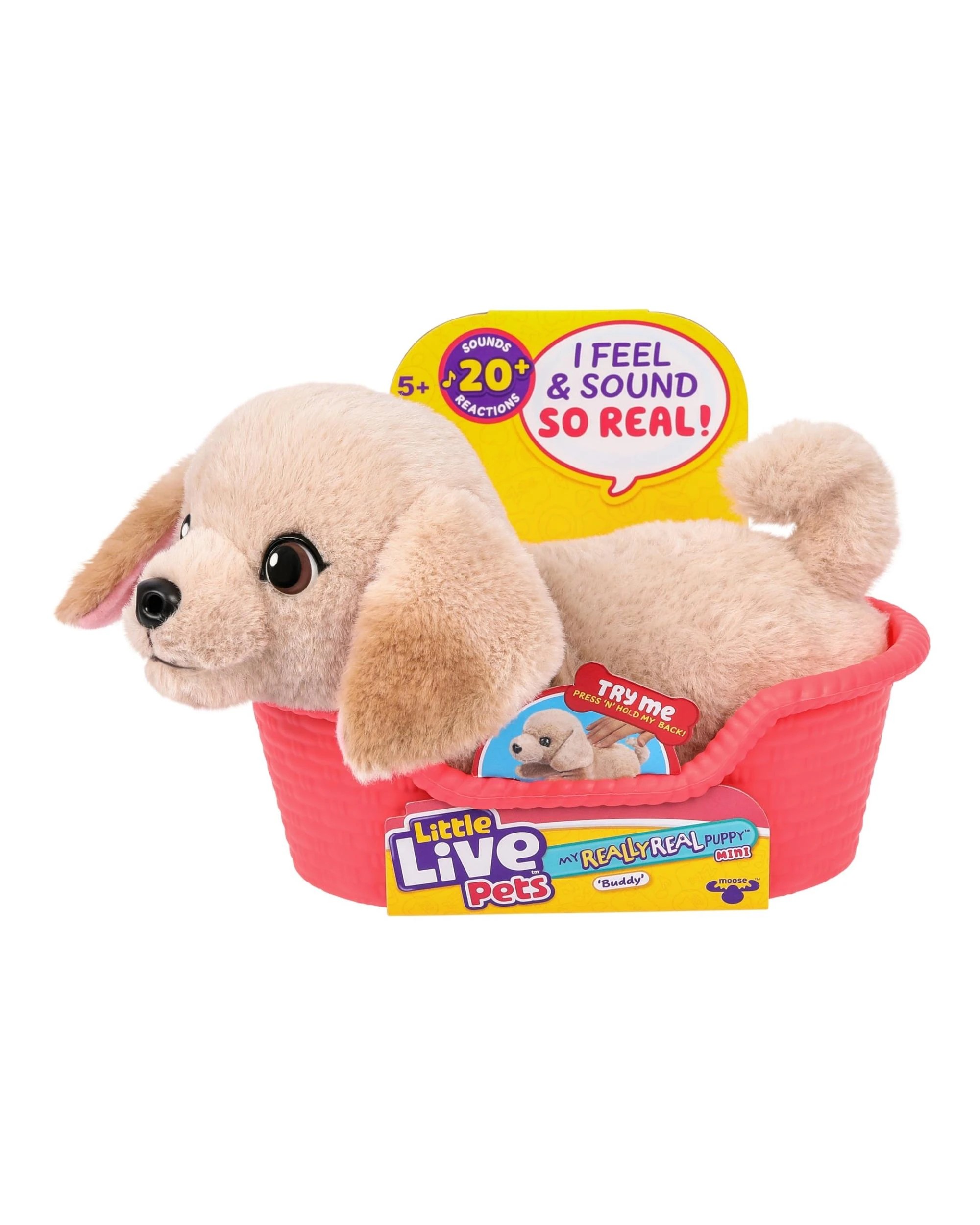 1 Little Live Pets My Really Real Mini Puppy Buddy, 1 of 10