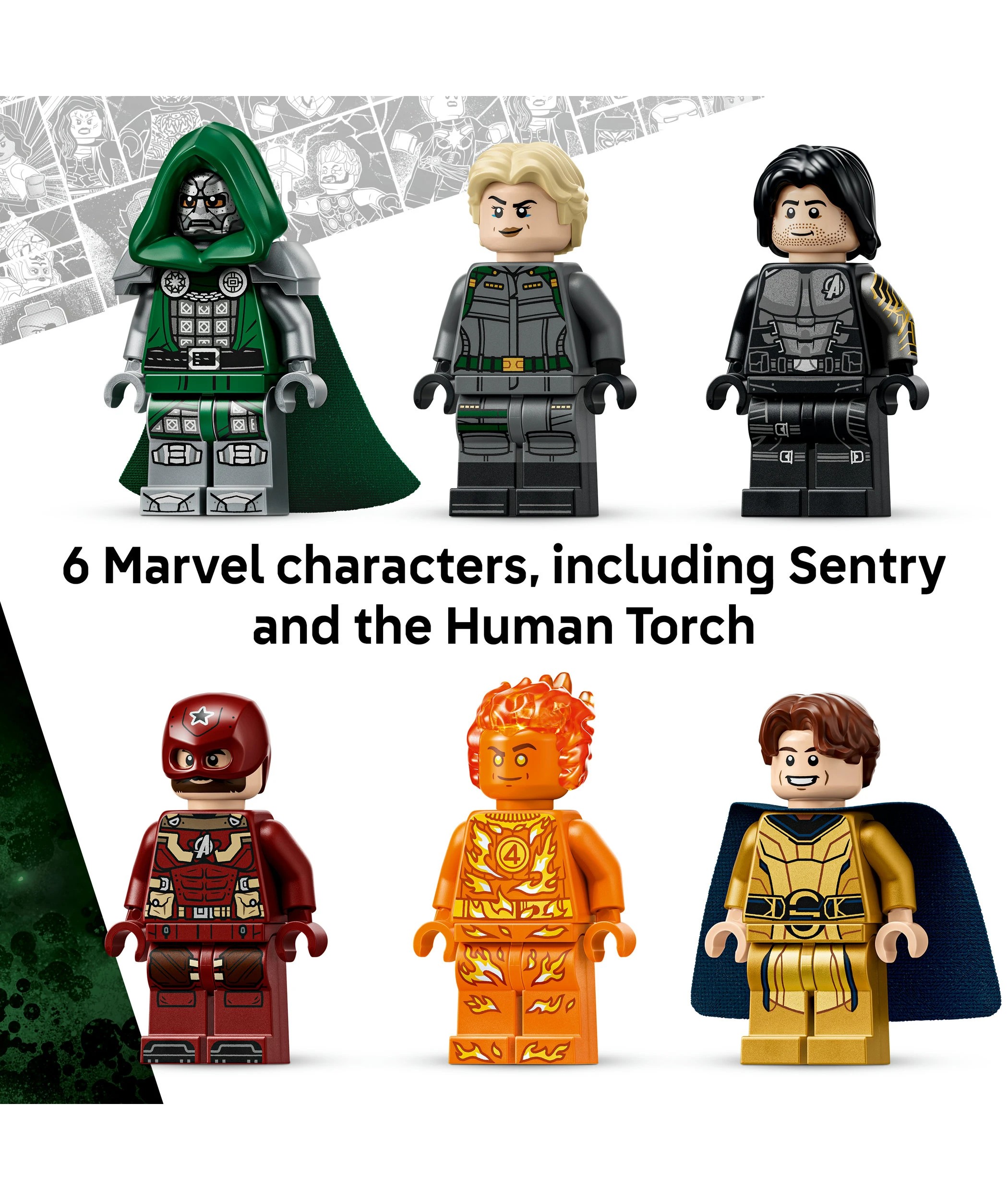7 LEGO Super Heroes Marvel Avengers: Doomsday New Avengers Tower 76352, 7 of 11