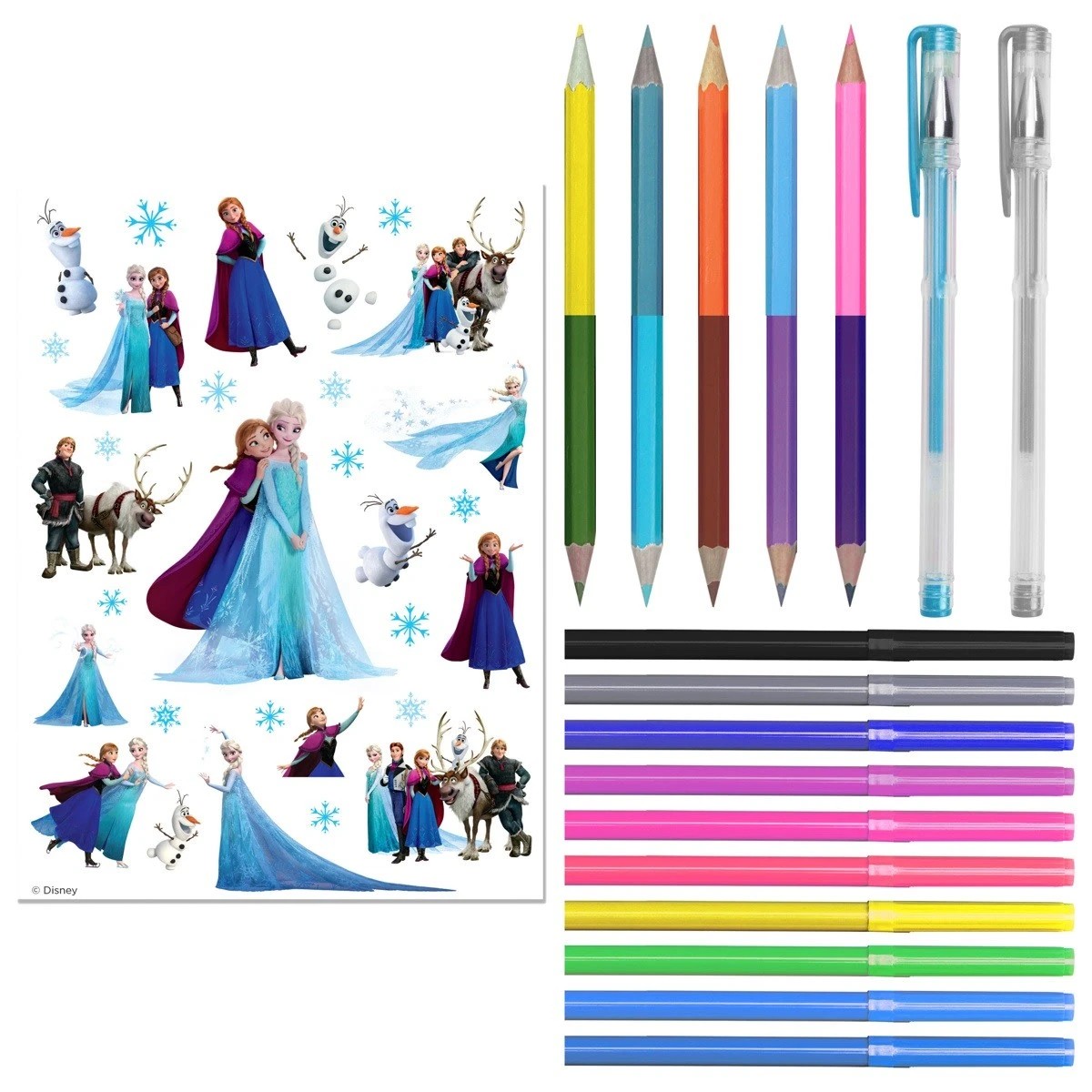 2 Kaleidoscope Disney Frozen Colouring Carry Case, 2 of 7