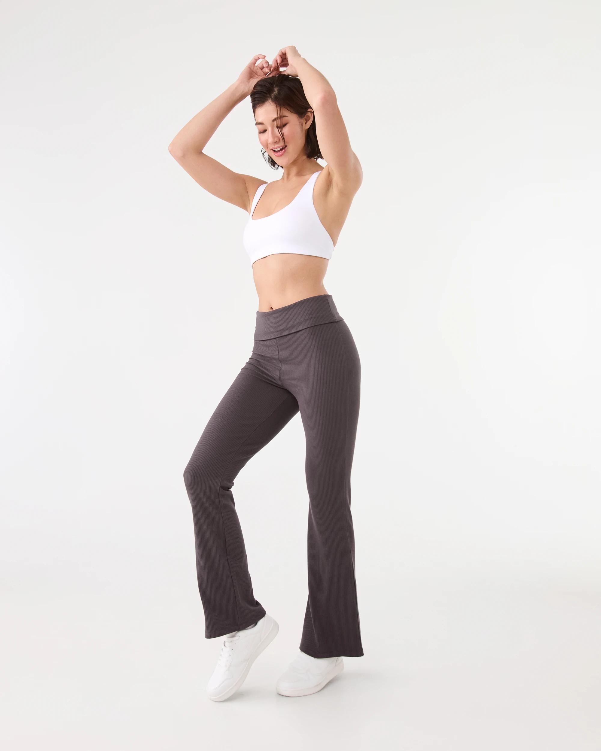 3 Active Womens Open Back Crop White, 3 of 8