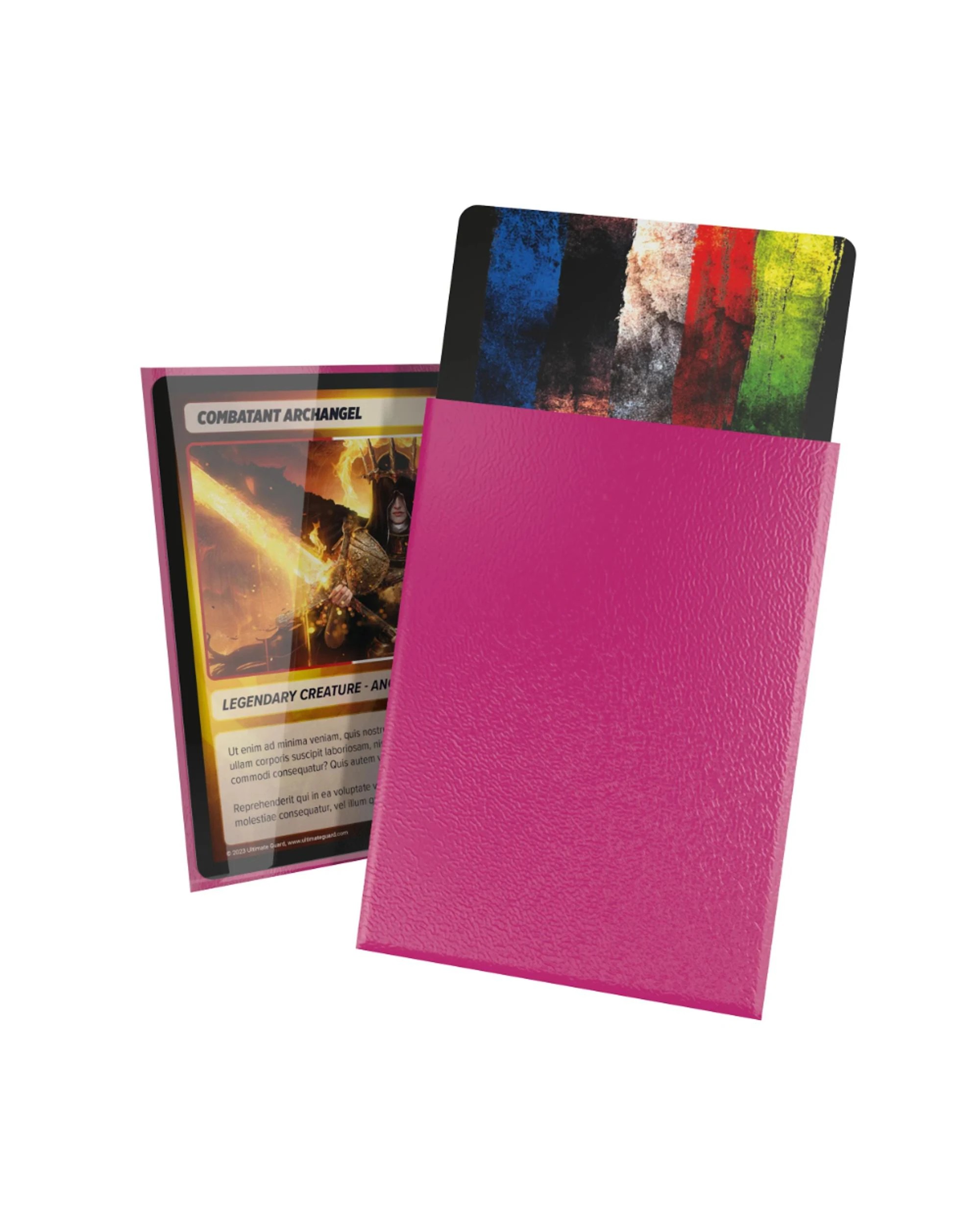 2 Ultimate Guard Cortex Standard Sleeves 100 Pack - Pink, 2 of 2