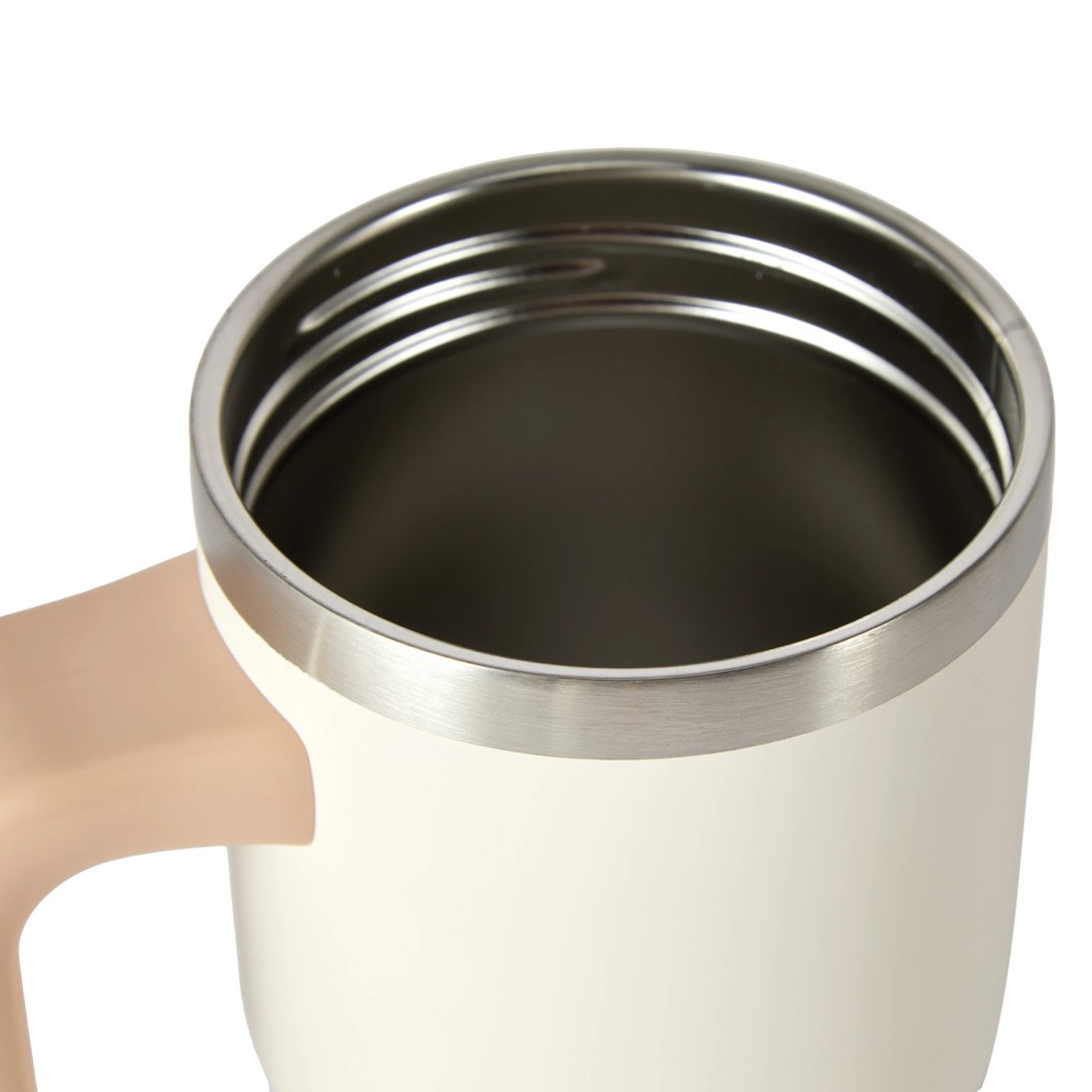 6 600ml Cream Tumbler with Handle, 6 of 8