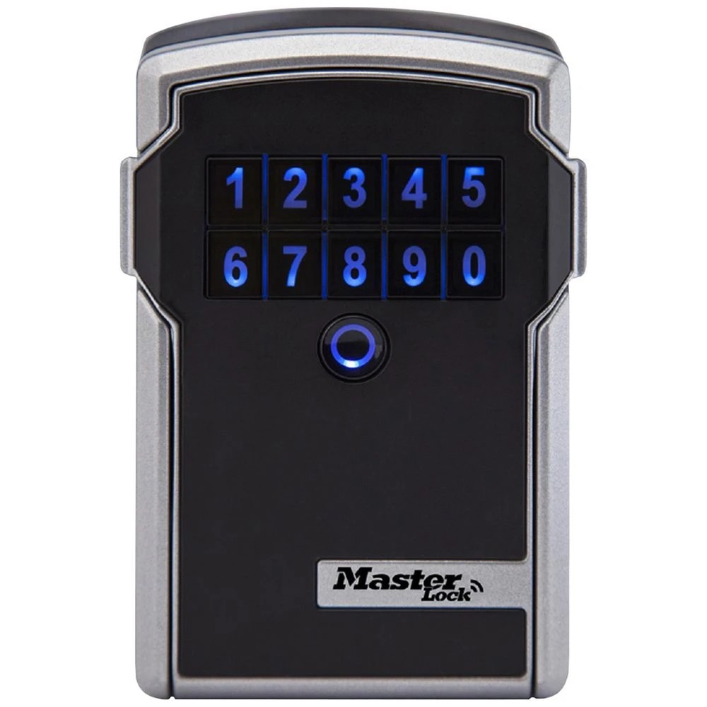 1 Master Lock Bluetooth Wall Mount Key Safe 5441EC, 1 of 9