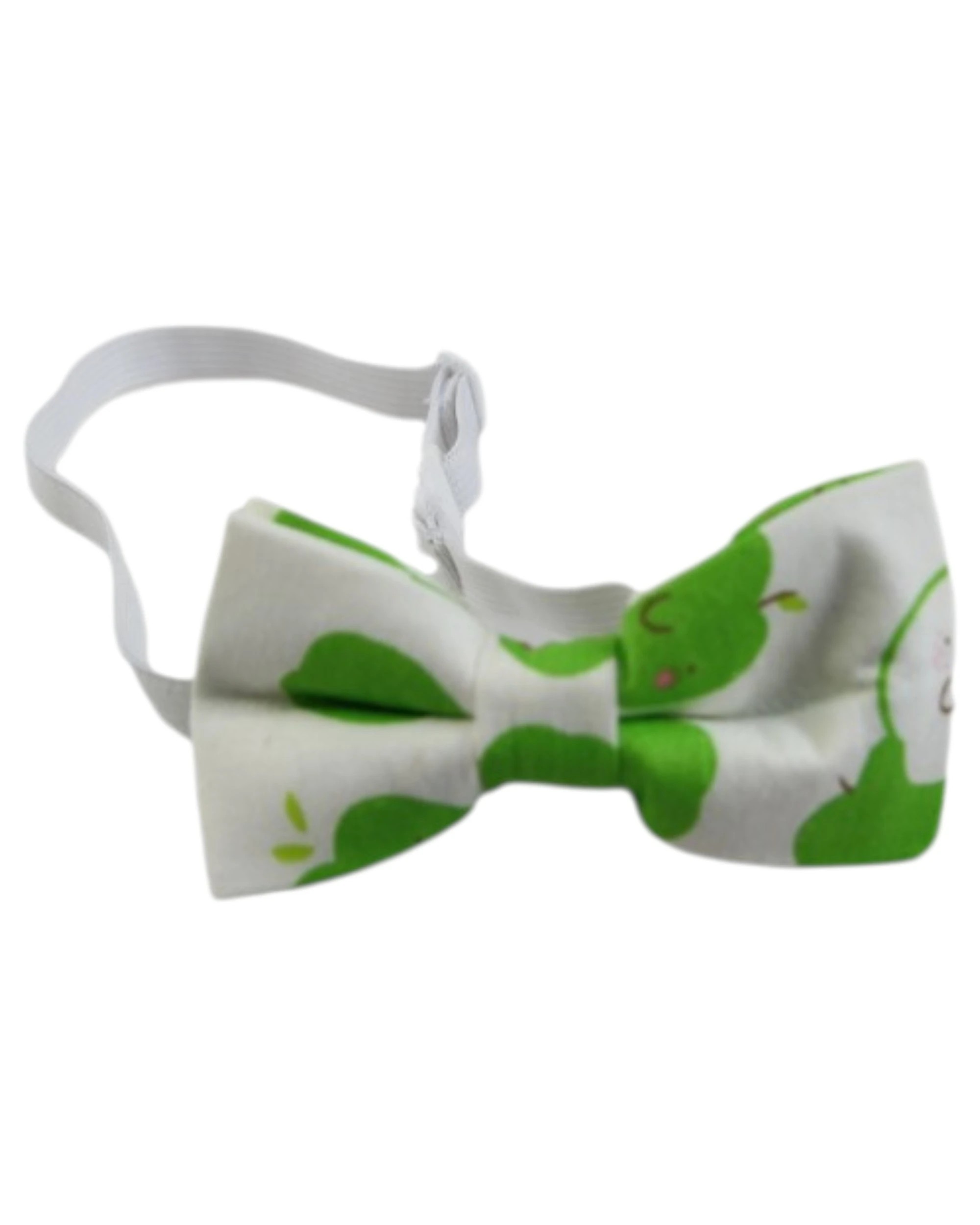 2 Zasel Boys Green Apple Fruit Patterned Bow Tie - Multi, 2 of 2