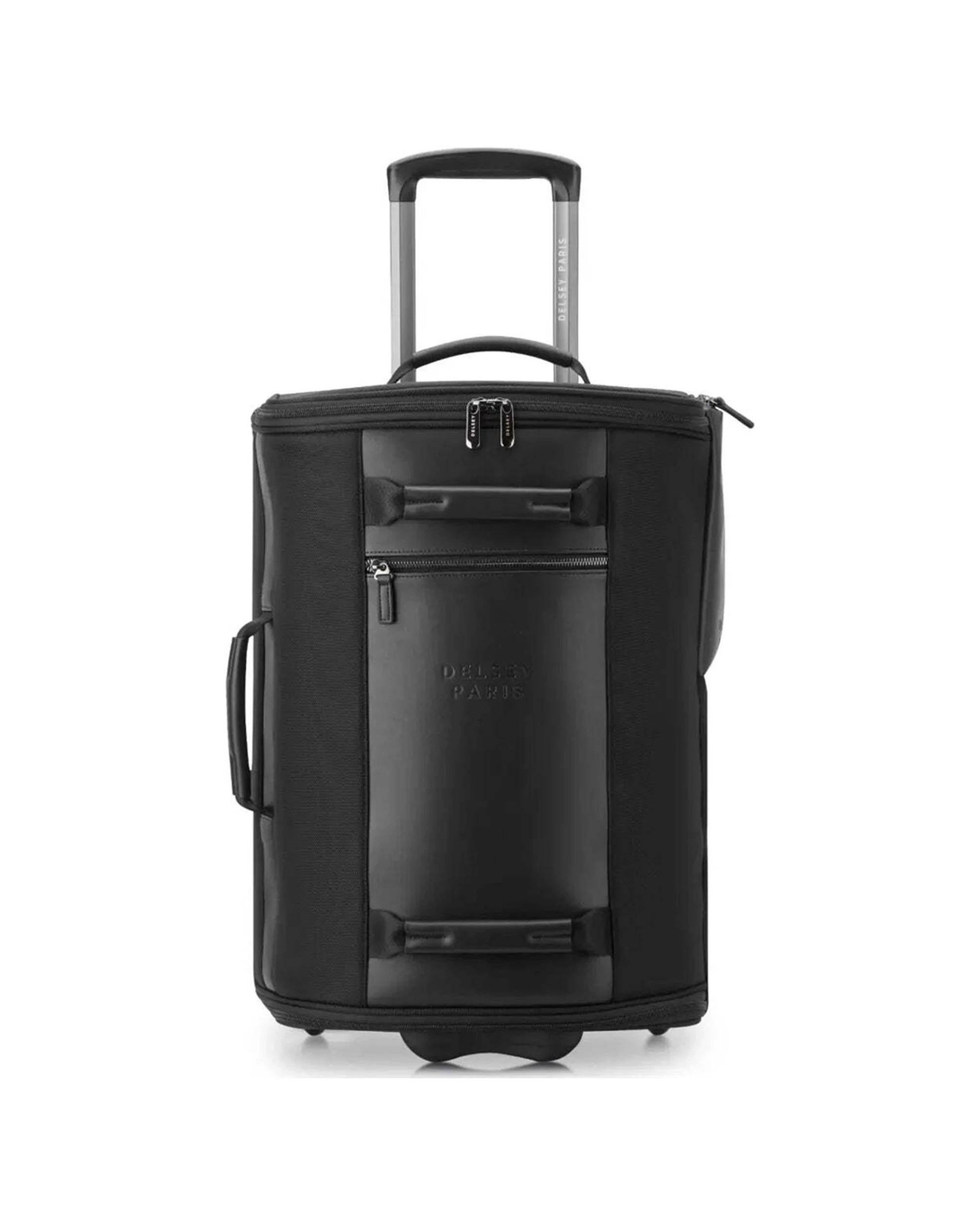 7 Delsey Wagram 2-Wheel Garment Cabin Case USB Port TSA Lock Nylon Leather - Black, 7 of 9