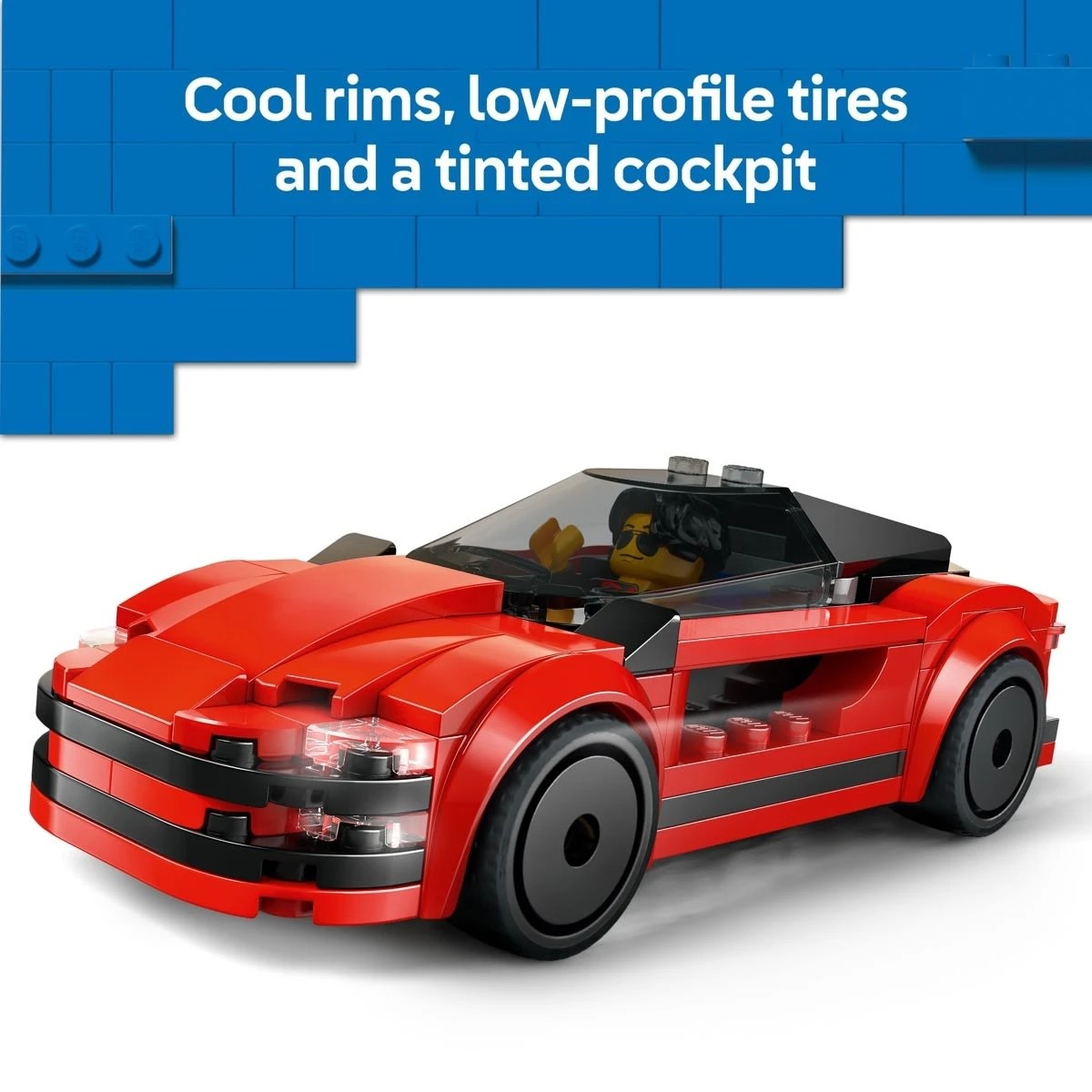 6 LEGO City Red Sports Car 60448, 6 of 9