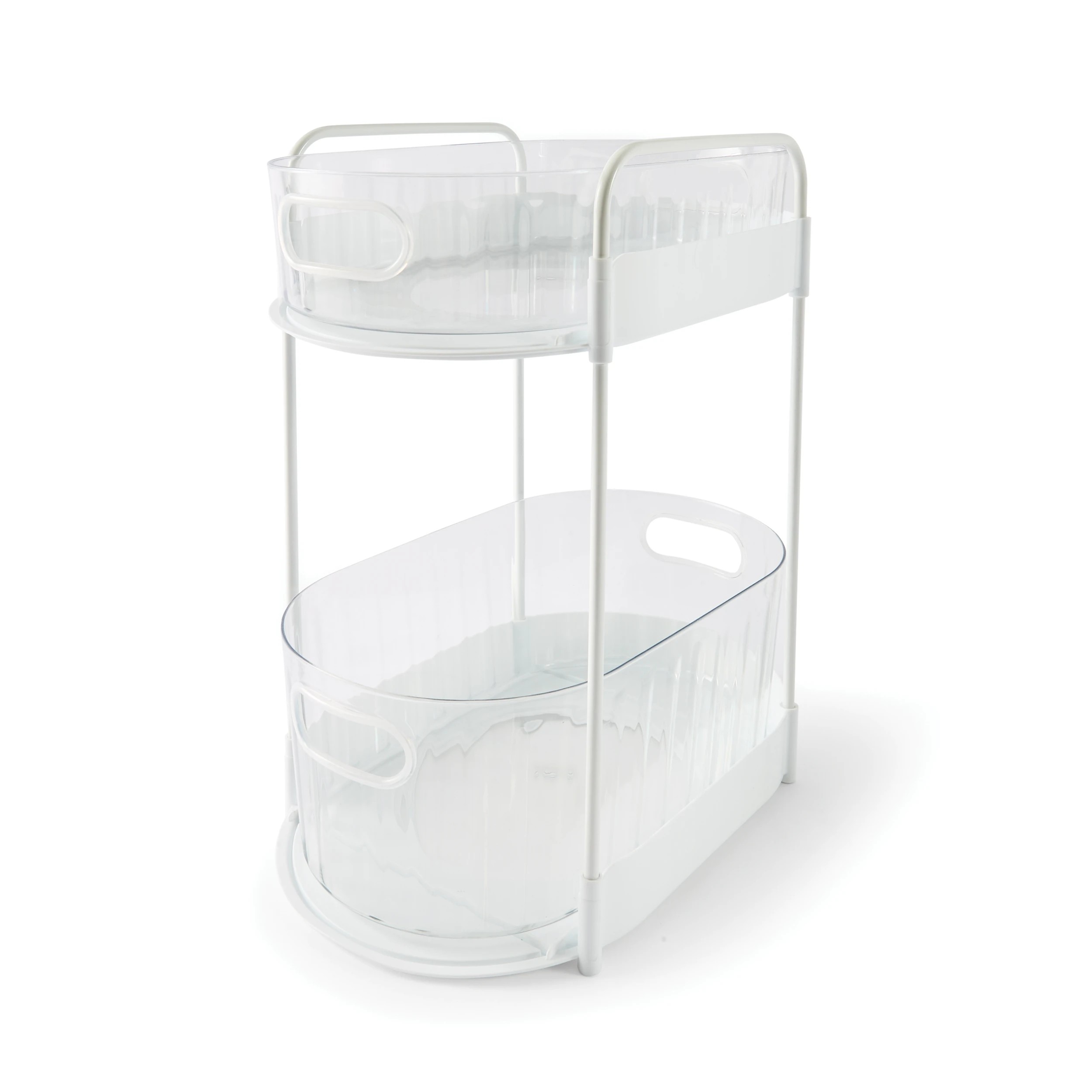 4 2 Tier Under Sink Organiser - Large, 4 of 9