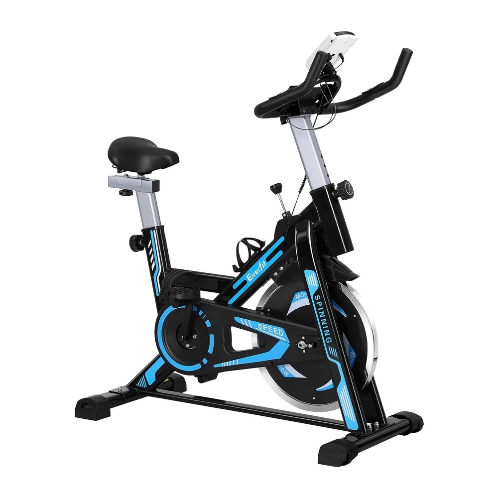1 Everfit Spin Bike Exercise Bike 13KG Flywheel Fitness 150kg - Multi, 1 of 6