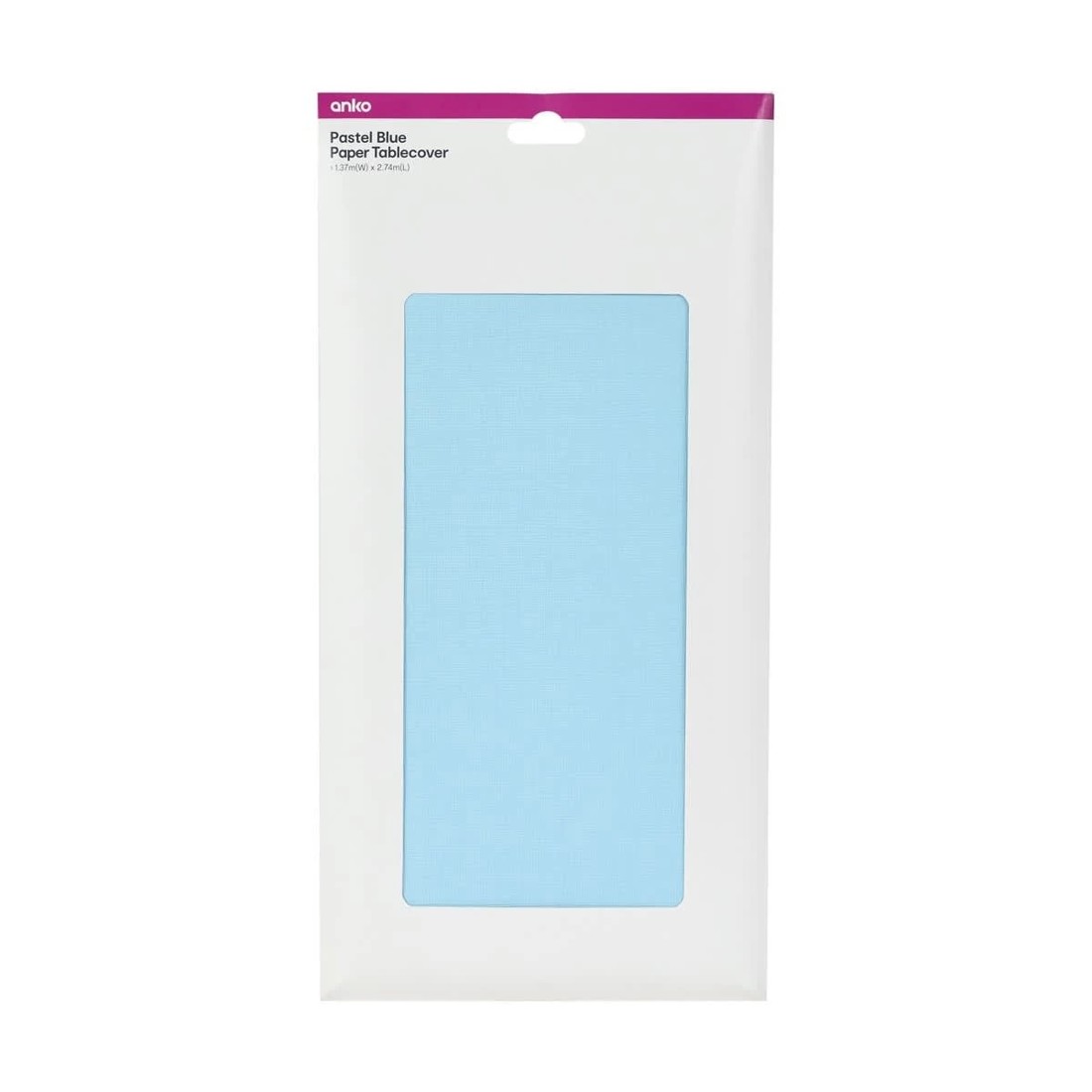 3 Paper Tablecover - Pastel Blue, 3 of 3