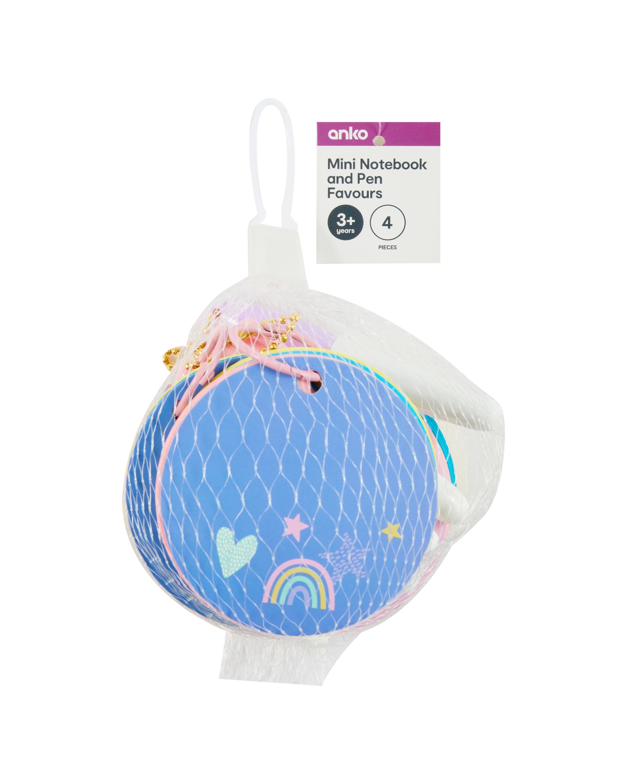 5 4 Piece Mini Notebook and Pen Favours, 5 of 5