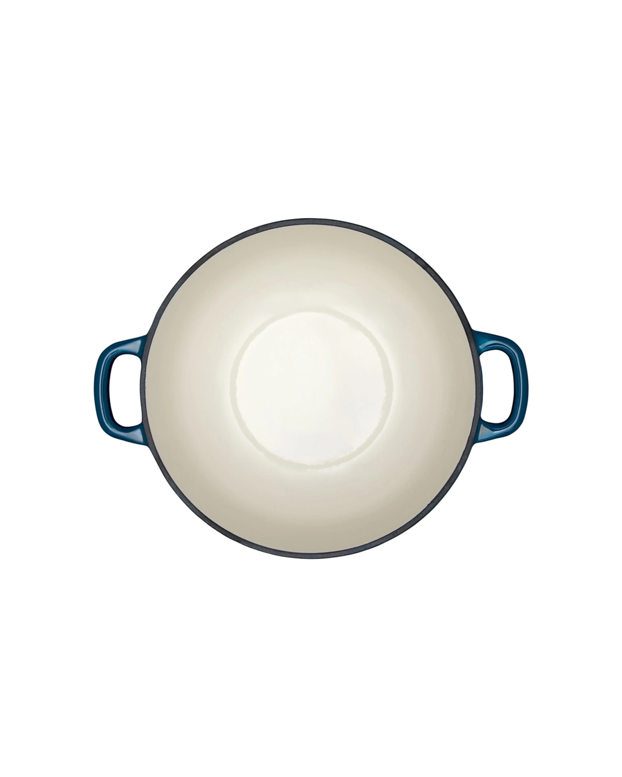 3 Maxwell & Williams Cast Iron Round Casserole 24cm 3.3l Dutch Oven Cookware
 - Blue, 3 of 4