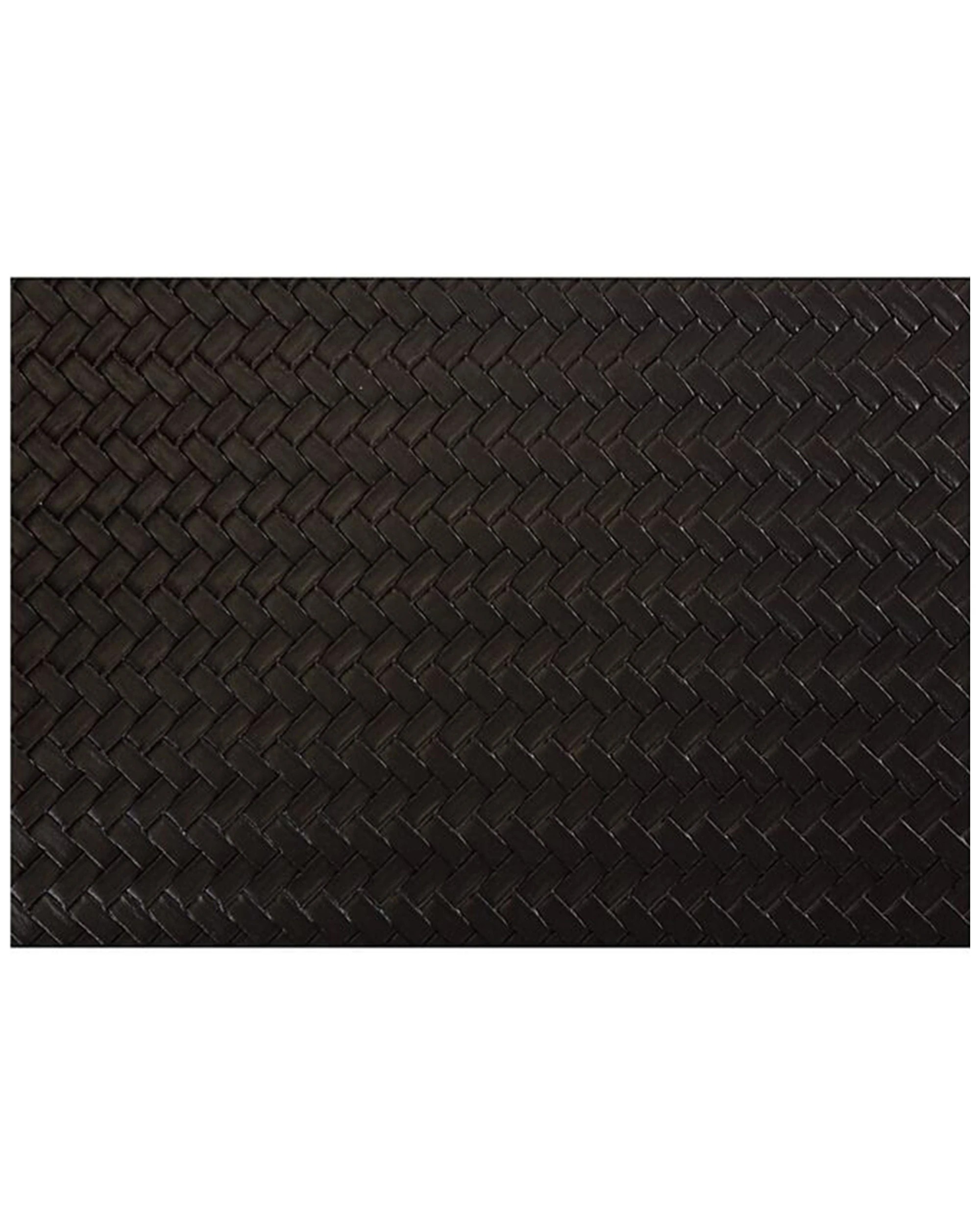 3 Maxwell & Williams Table Accents Leather Look Placemat Dining Table Mat
 - Black, 3 of 3