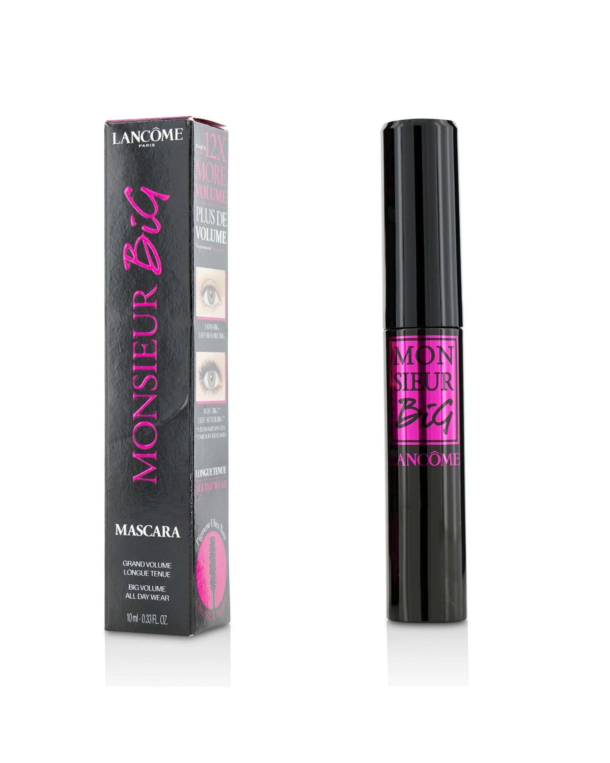 1 Lancome Monsieur Big Volume Mascara - #01 Big Is The New Black  10ml/0.33oz, 1 of 3