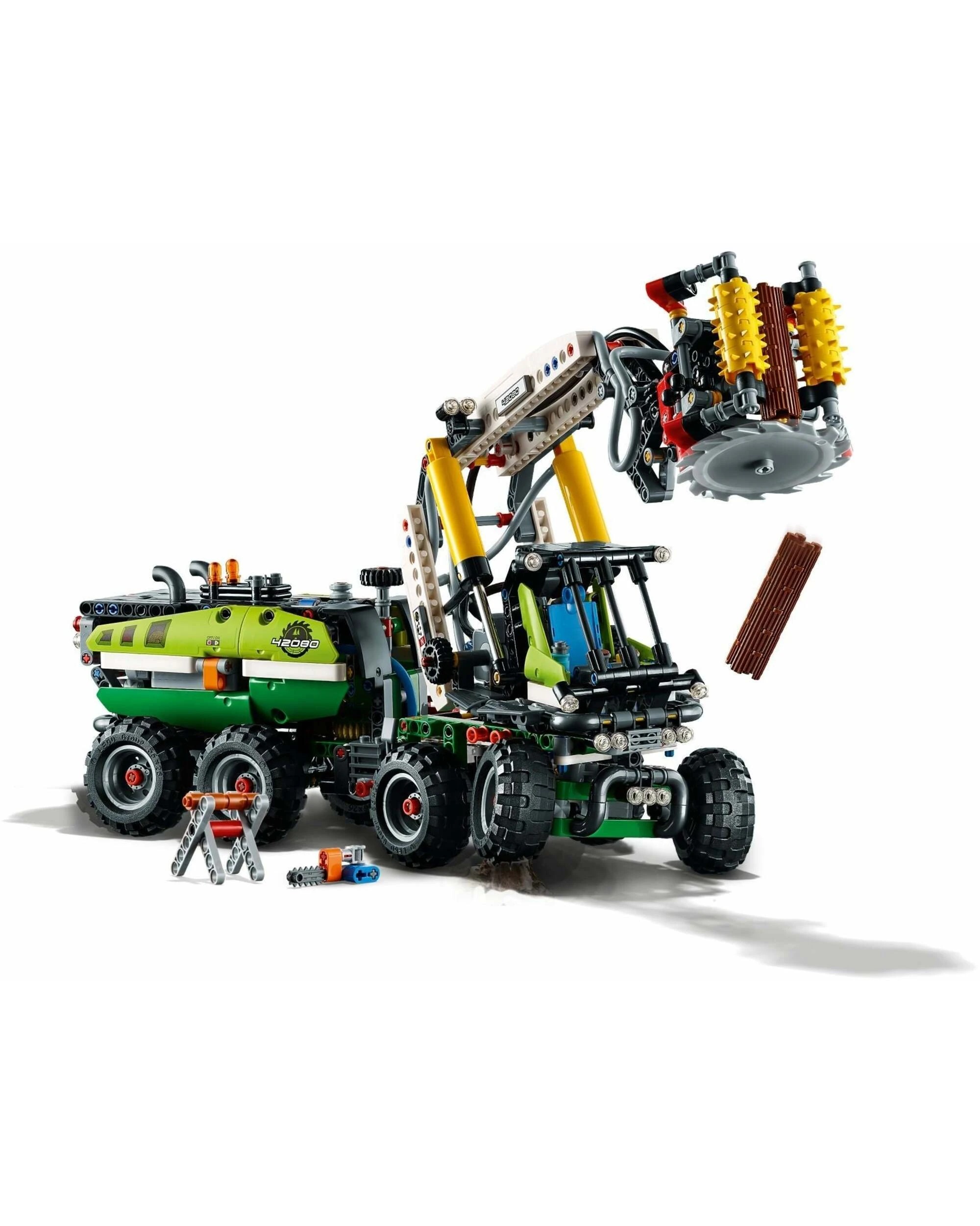 2 LEGO 42080 Forest Machine: Technic Harvester with Power Functions, 2 of 5