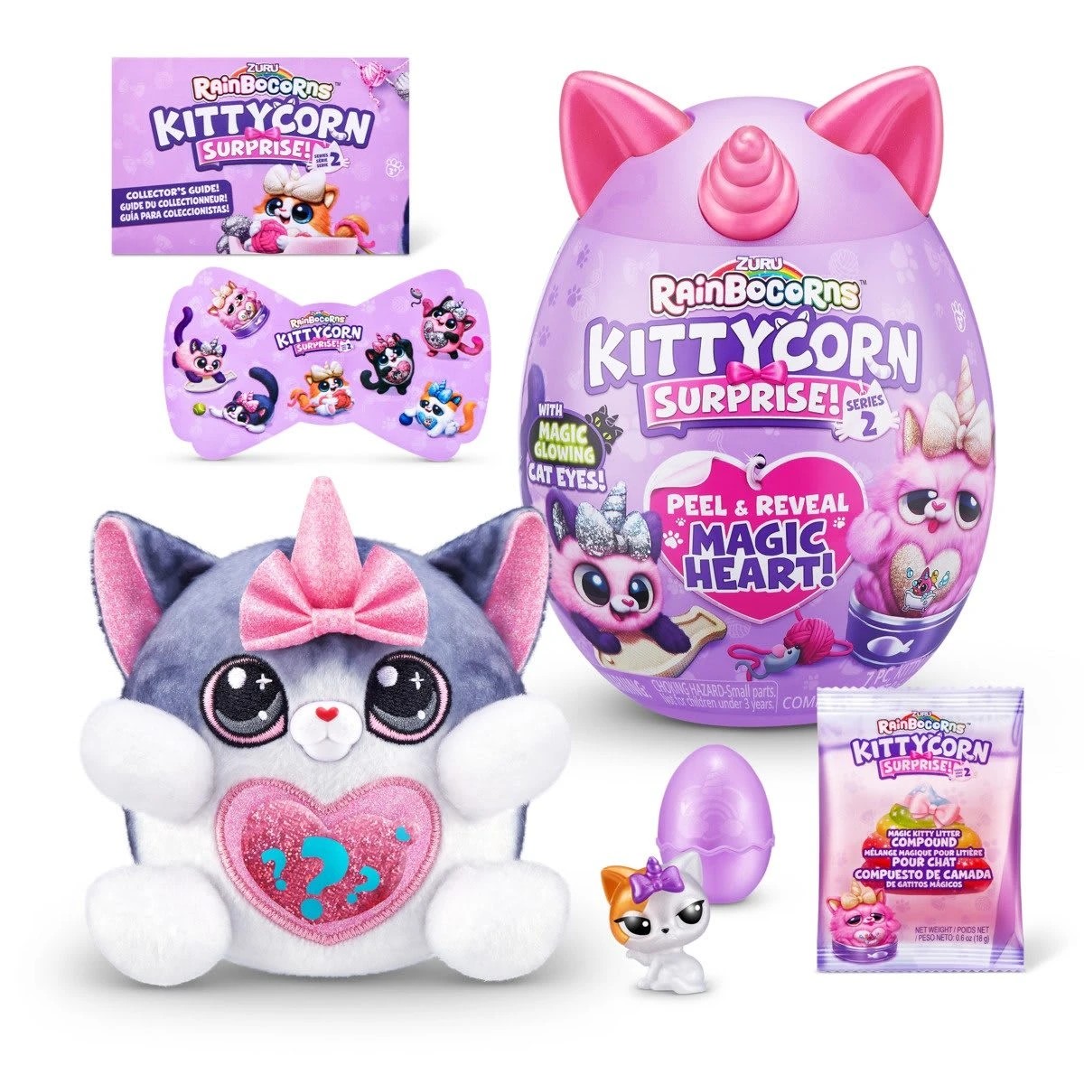 5 Zuru Rainbocorns Kittycorn Surprise! Series 2 Toy - Assorted, 5 of 10