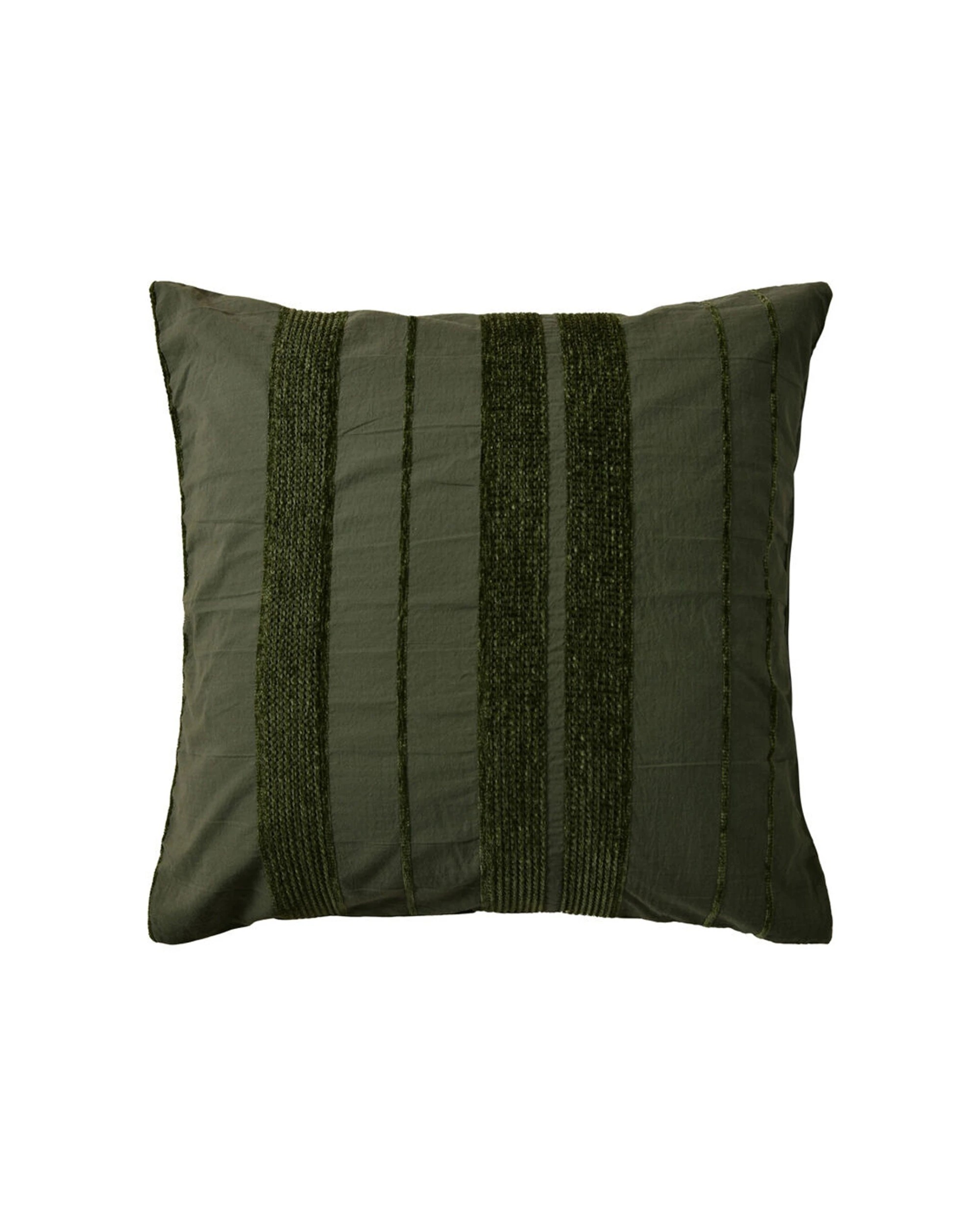 1 Bianca Avery Polyester Cotton European Pillowcase 65x65cm Forest - Green, 1 of 1