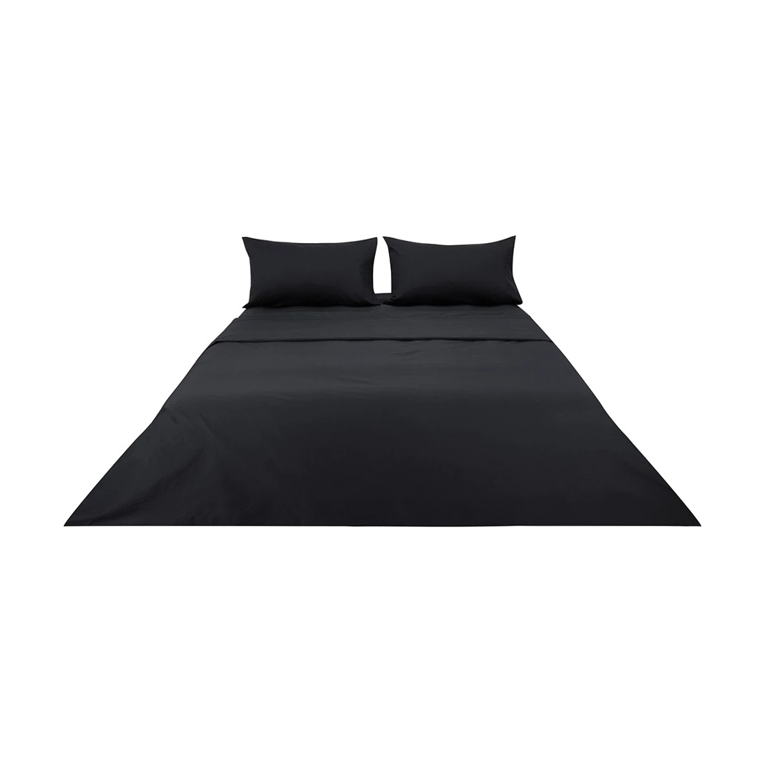6 500 Thread Count Australian Grown Cotton Sheet Set - Queen Bed, Anthracite, 6 of 7