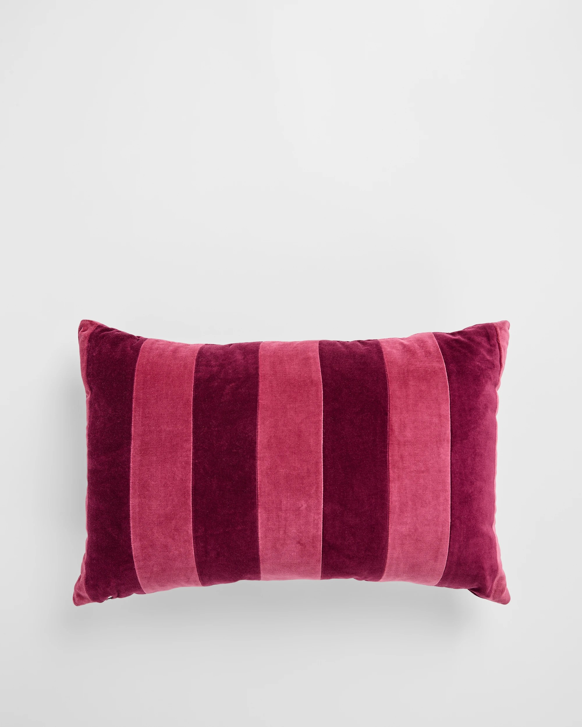 1 Target Lacy Velvet Stripe Cushion - Pink, 1 of 2