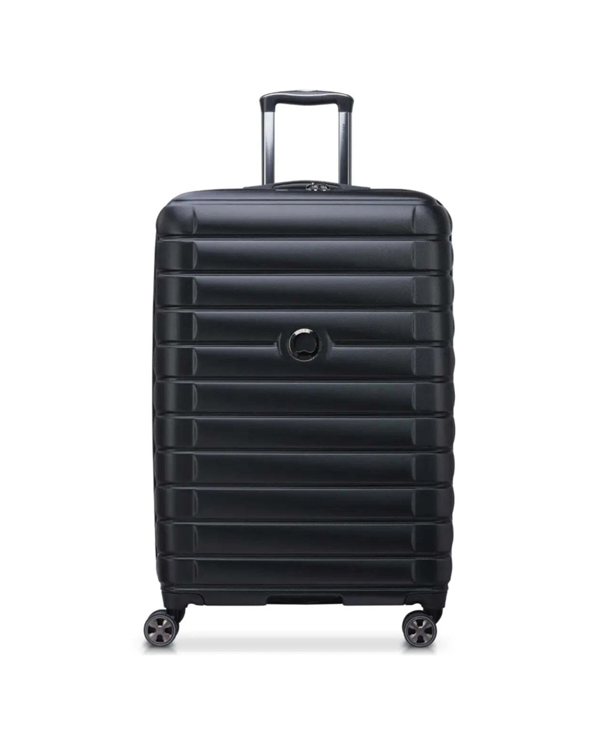 1 Delsey Shadow 5.0 - 75 cm Expandable 4-Wheel Suitcase TSA Lock Polycarbon - Black, 1 of 7