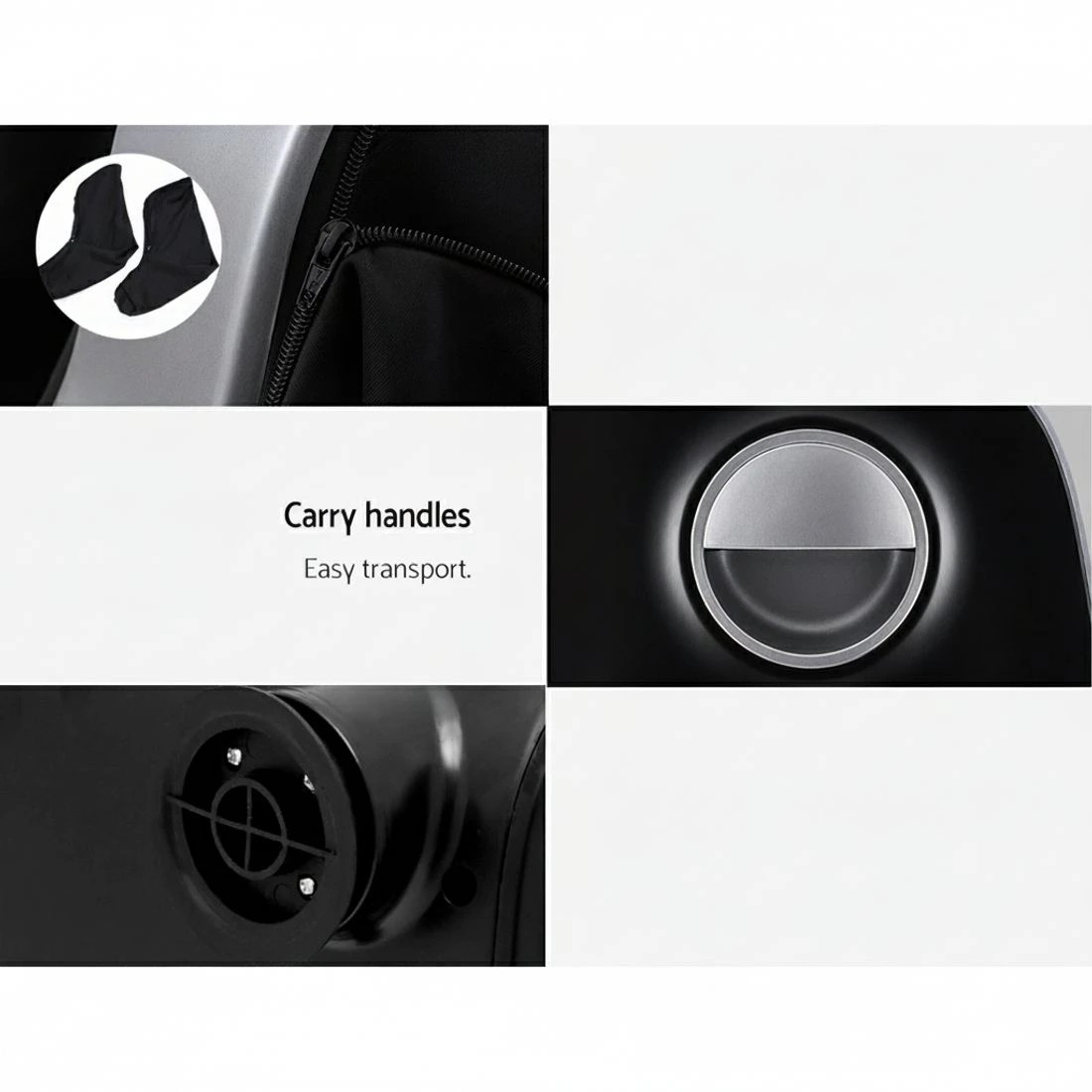 6 Livemor Foot Massager Shiatsu Massagers Electric Roller Calf Leg Kneading - Multi, 6 of 7