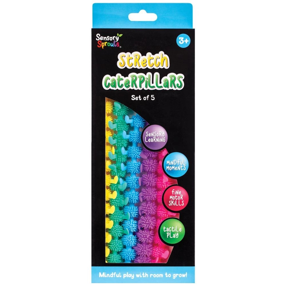 1 Sensory Stretch Caterpillars 5 Pack, 1 of 5