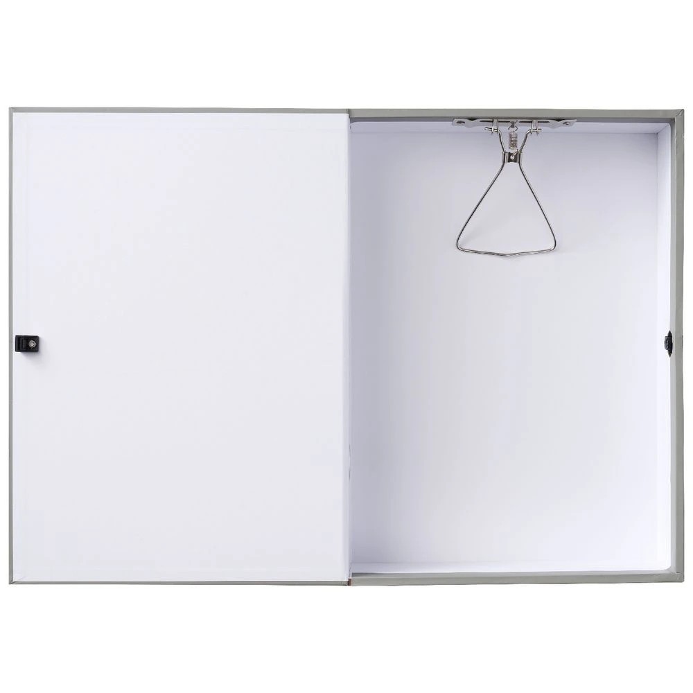 3 J.Burrows Foolscap Box File Grey, 3 of 3