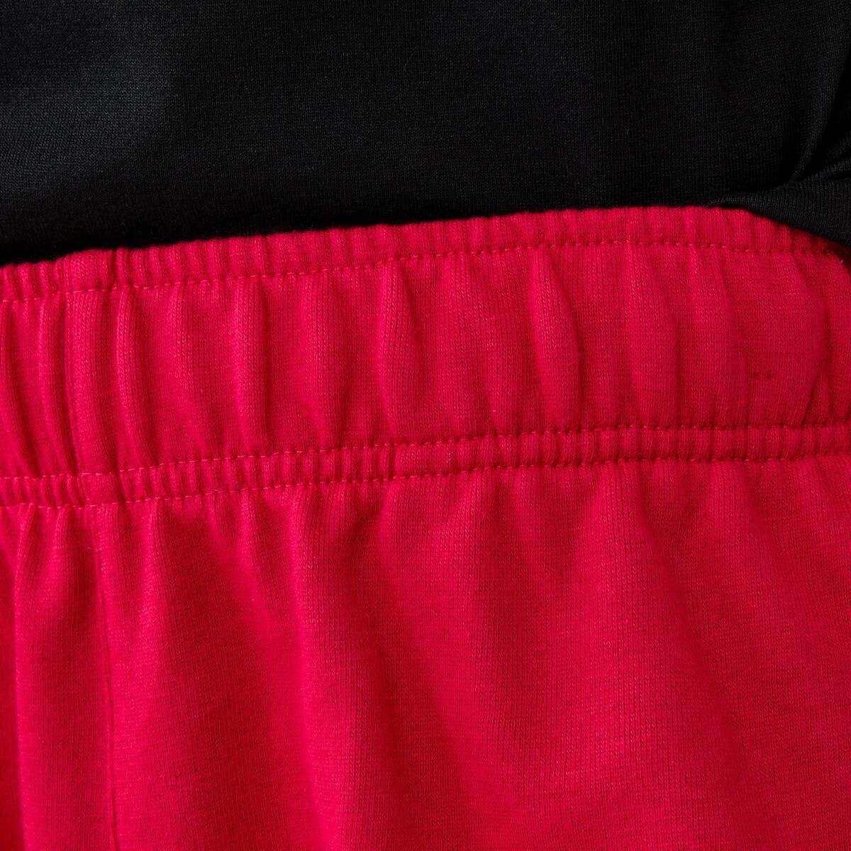 4 Everlast Mens French Terry Shorts Crimson, 4 of 8