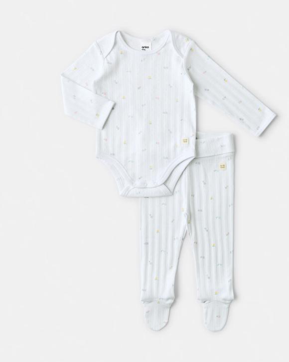 2 Piece Long Sleeve Newborn Set