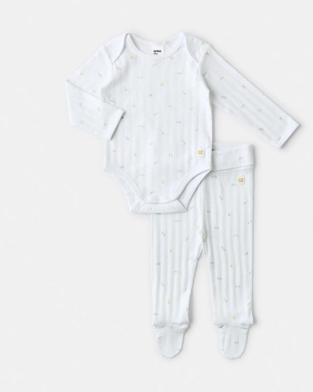 2 Piece Long Sleeve Newborn