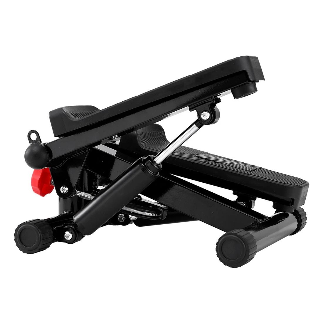 3 Everfit Mini Stepper with Resistance Rope Aerobic for Exercise Compact Home Workout - Black, 3 of 6