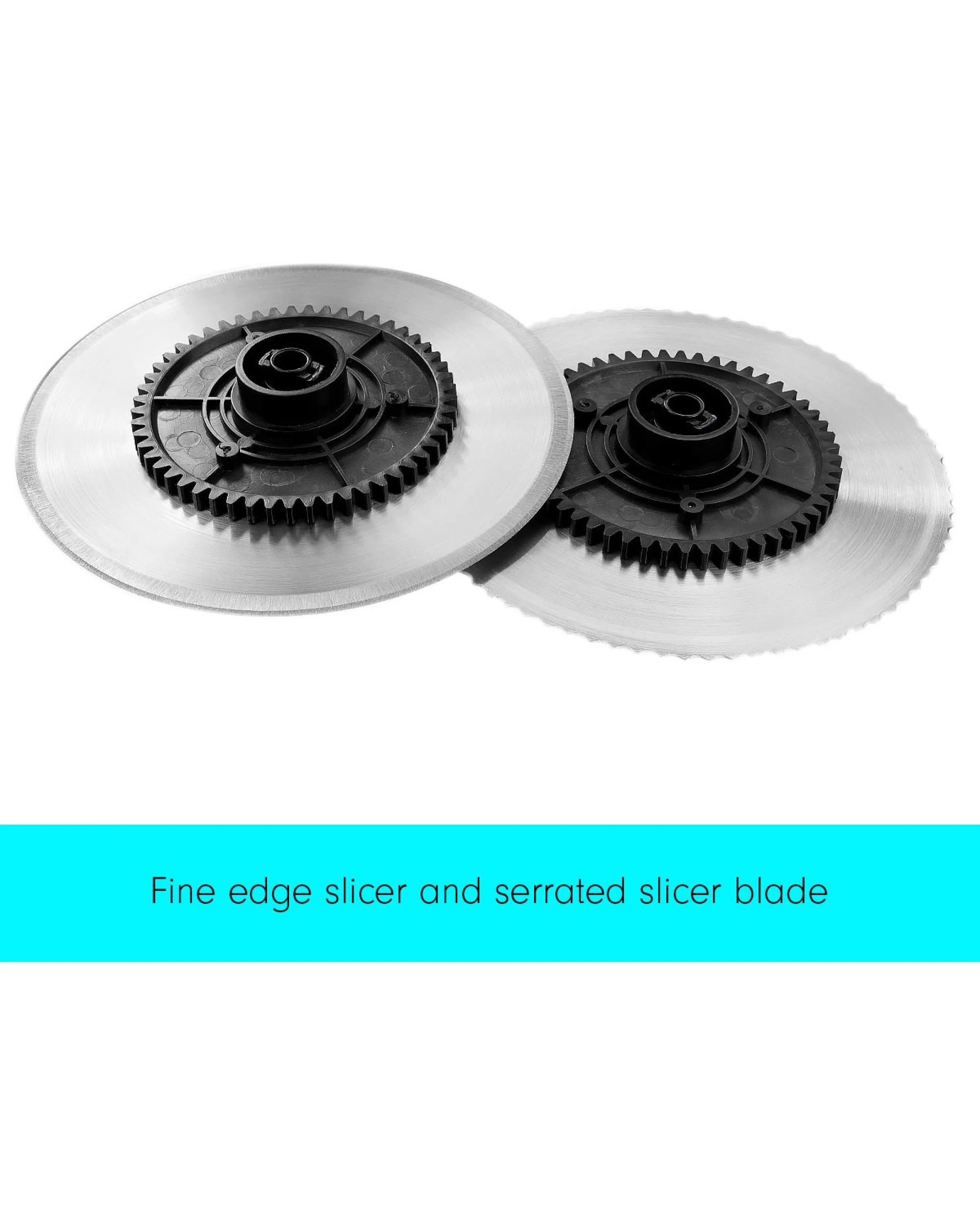 3 200w Pronti Deli And Food Electric Meat Slicer Blades Processor Black, 3 of 5