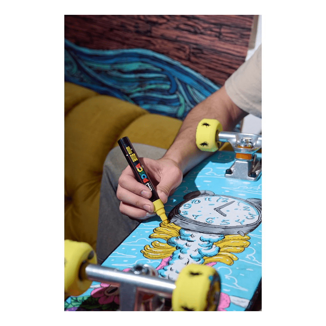 3 Posca PC-5M Paint Markers Portrait Colours 8 Pack, 3 of 10