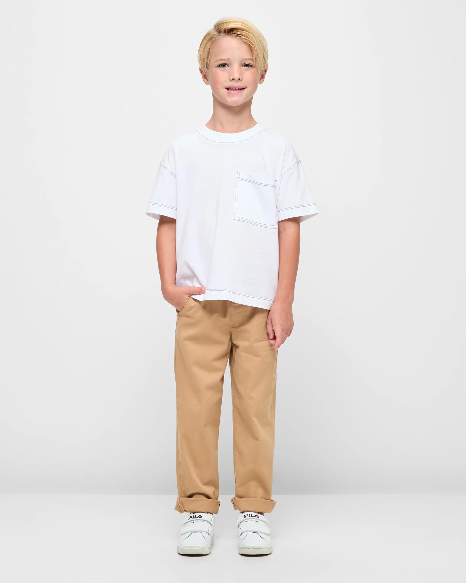 2 Target Balloon Fit Chino Pants TAN, 2 of 5