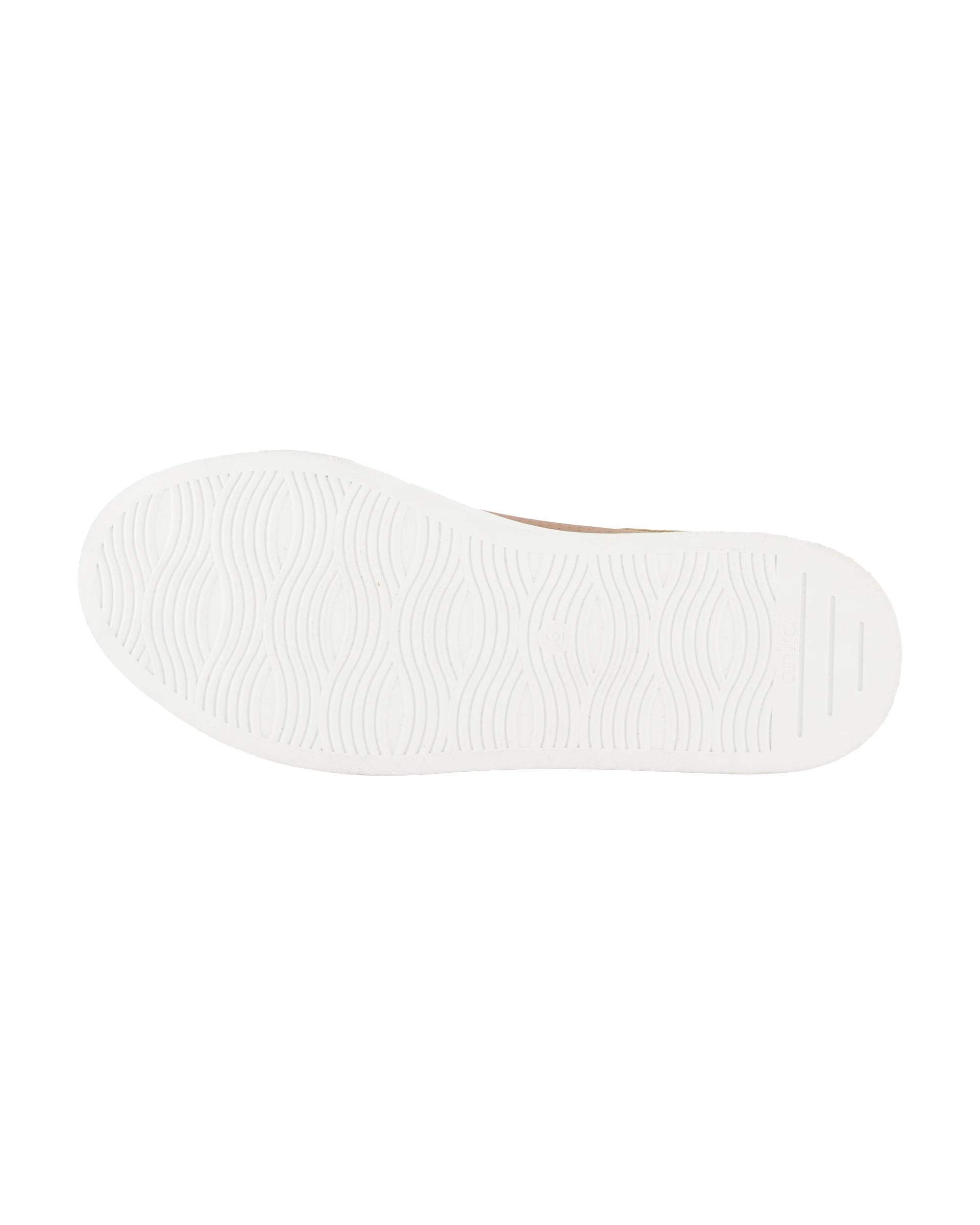 4 Lace-up Perforated Sneakers Tan, 4 of 5