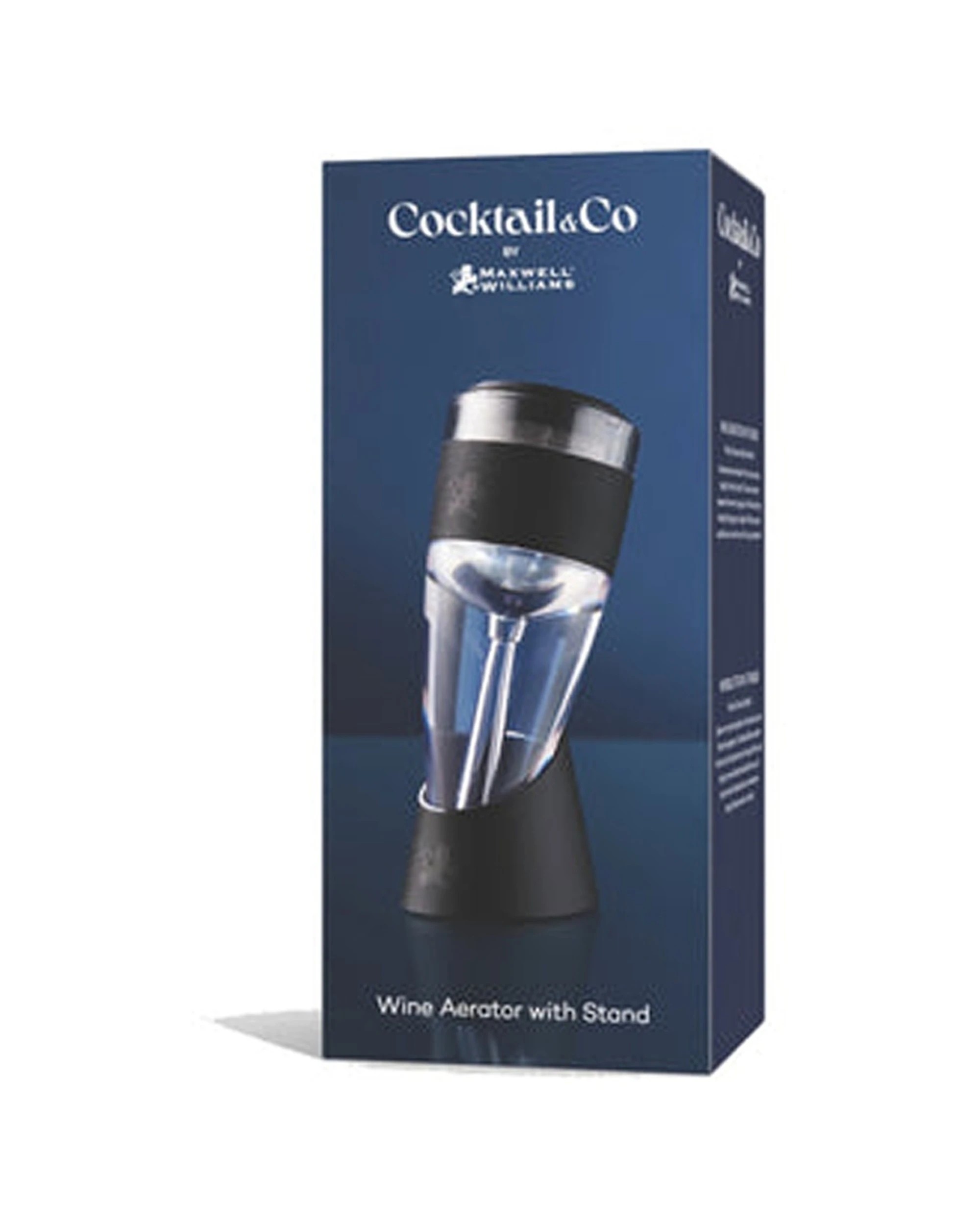 3 Maxwell & Williams Cocktail Co Stainless Steel Wine Bottle Aerator Stand
 - Silver, 3 of 3