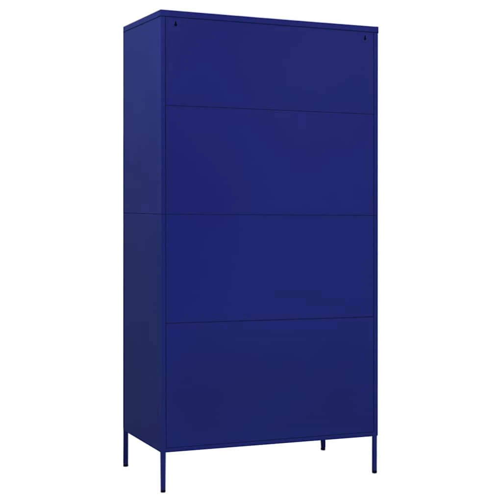 5 Vidaxl Wardrobe Clothing Cabinet - Blue, 5 of 10