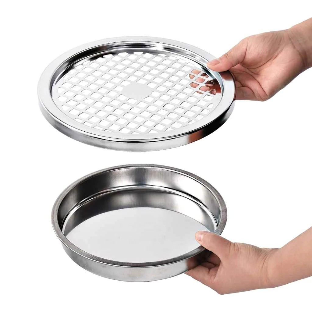 5 Vidaxl Ashtray Dustbin Hotel 30 L Steel - Black, 5 of 6
