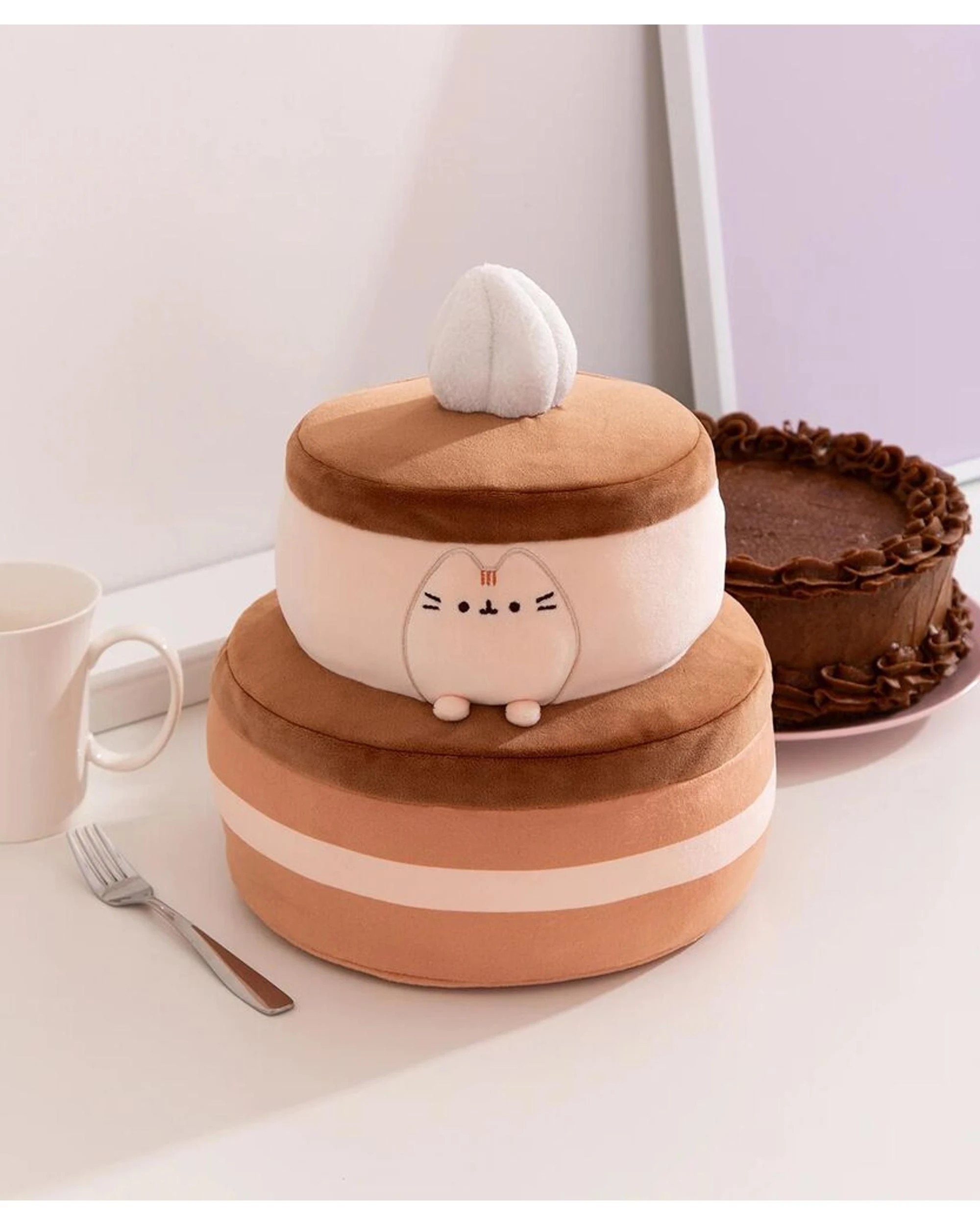 6 Pusheen Chocolate Cake Squisheen Plush, 6 of 6