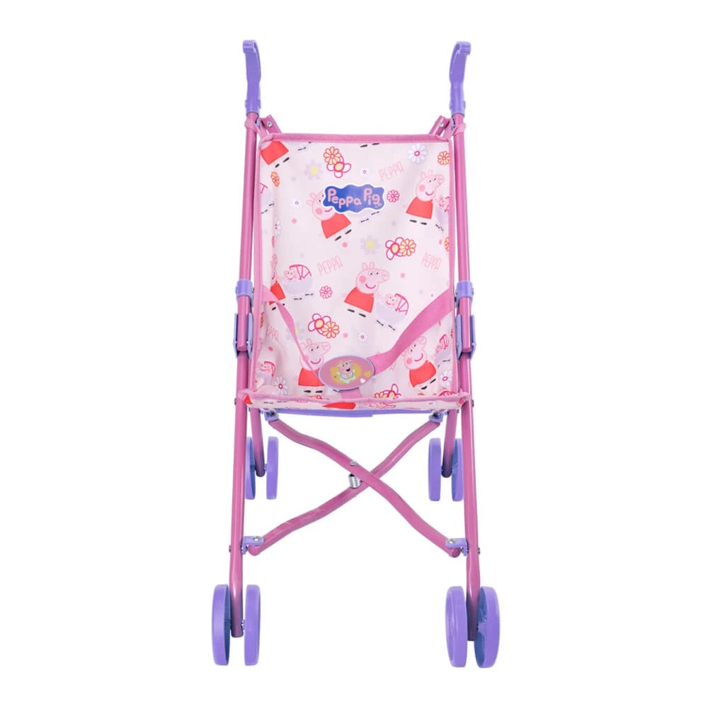 3 Peppa Pig - Baby Evie's Patterned Doll Stroller - Interactive Toy - 2 years+, 3 of 5