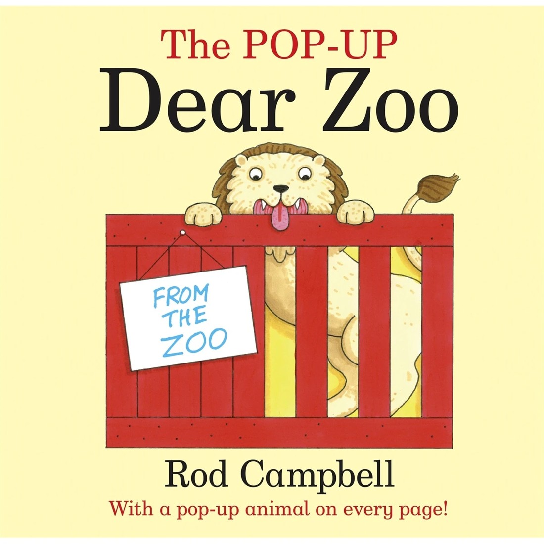1 The Pop-Up Dear Zoo by Rod Campbell - Book, 1 of 1