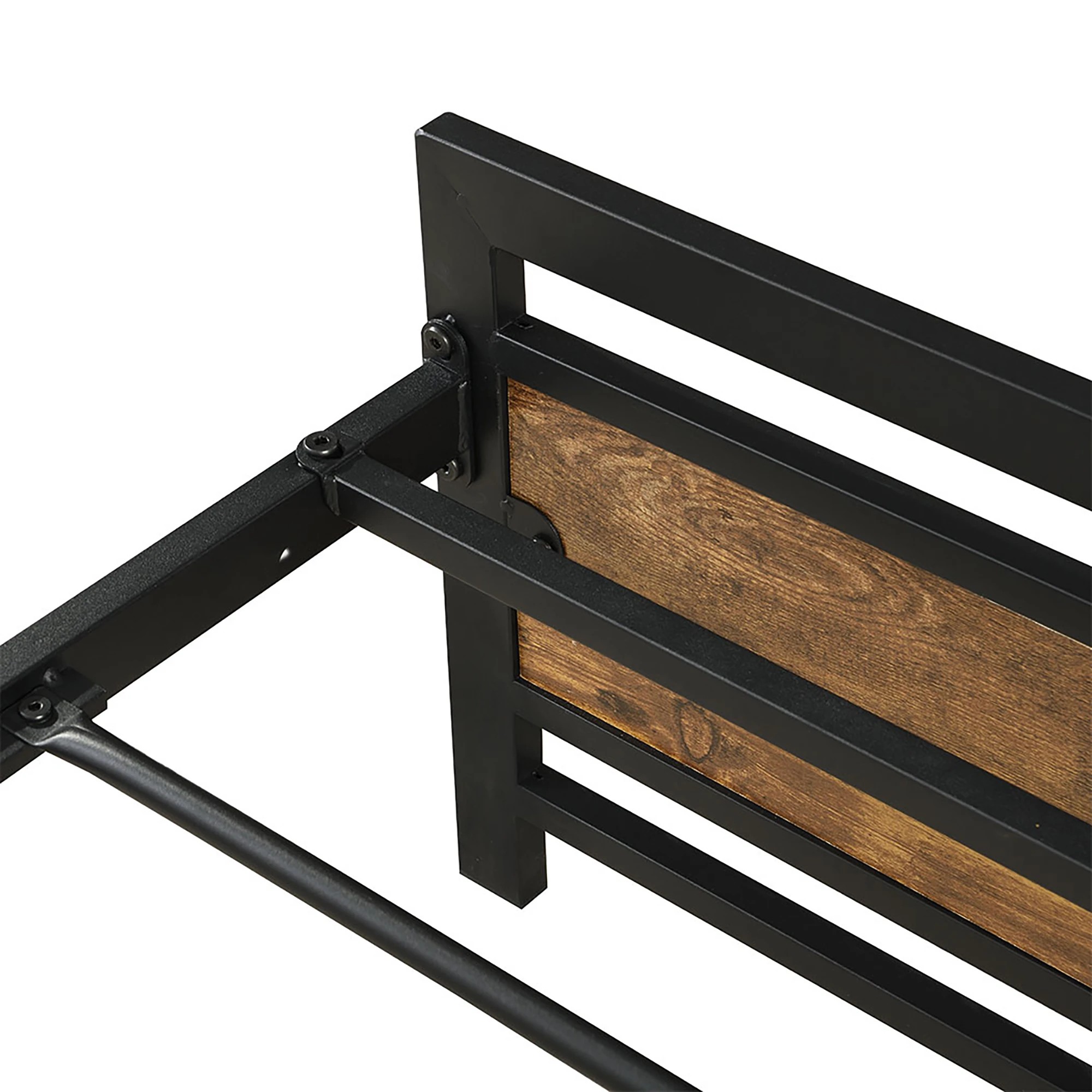 1 Levede Industrial Bed Frame - Queen, 1 of 2