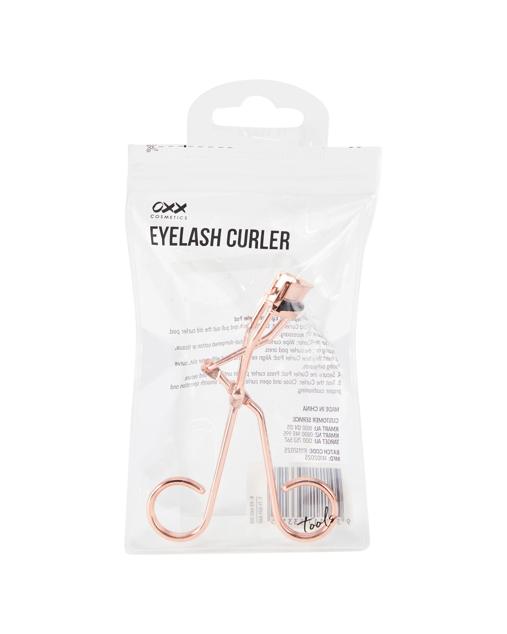 1 OXX Cosmetics Eyelash Curler - Rose Gold Look, 1 of 5