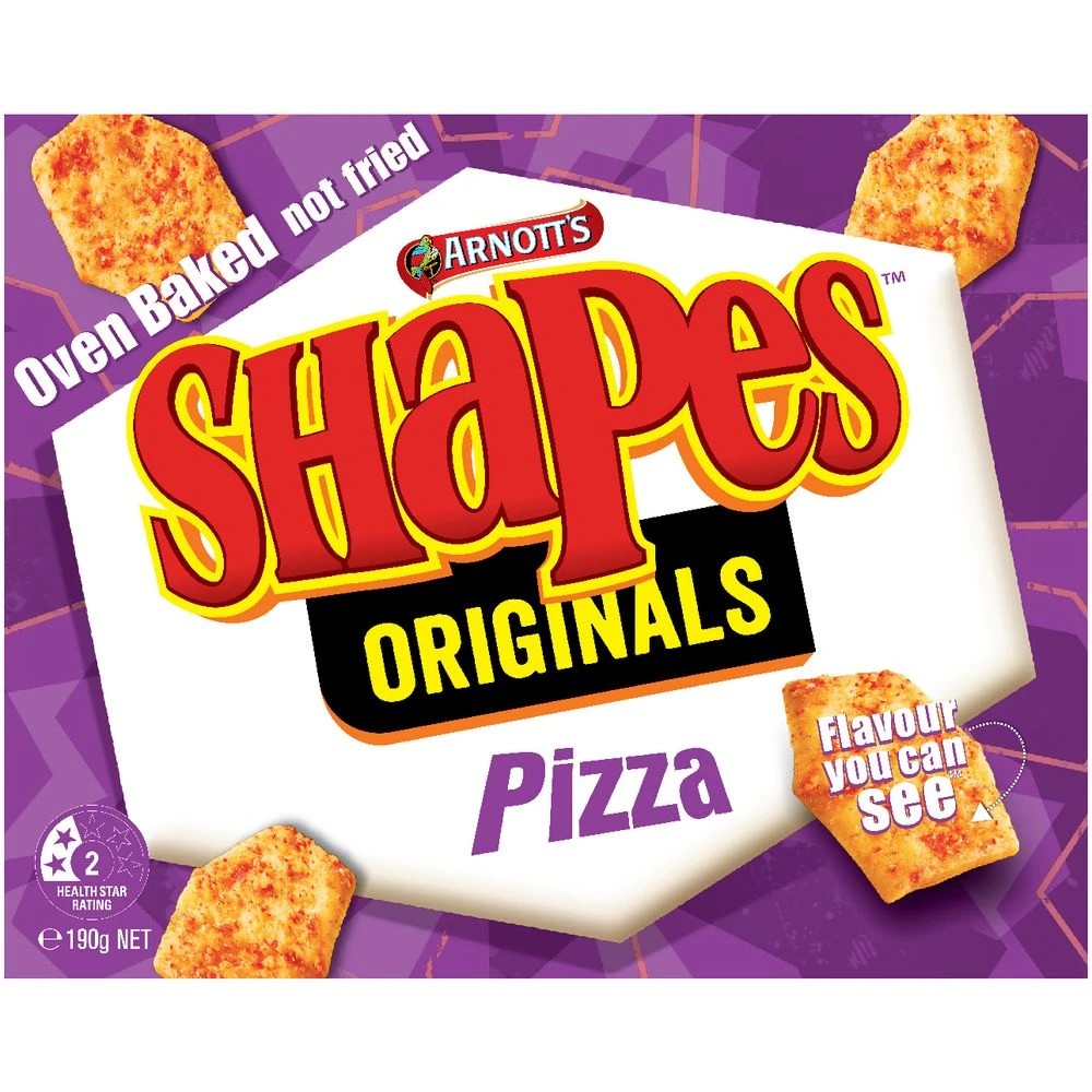 2 Arnott's Pizza Shapes 185g, 2 of 5