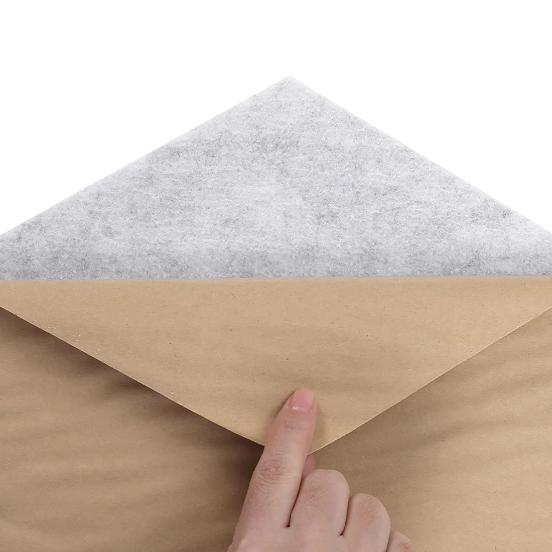 3 Alpha Acoustic Foam 12pcs 35x30x0.9cm Soundproof Absorption Panel Adhesive - Beige, 3 of 7