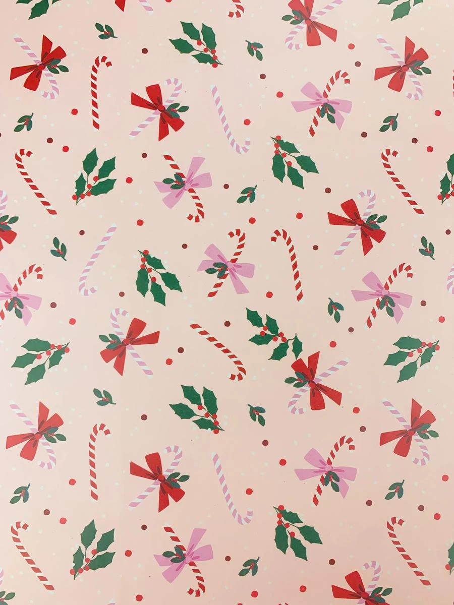 6 Wishing Tree Christmas Roll Wrap - Assorted, 6 of 7
