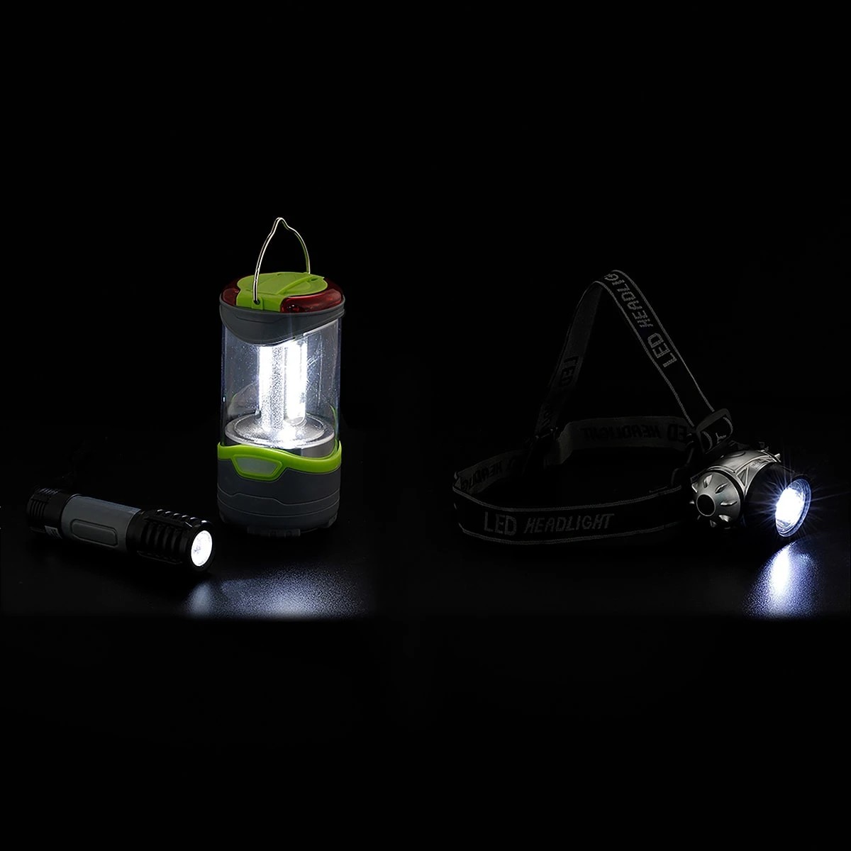 2 LED 3 Piece Lighting Set, 2 of 3