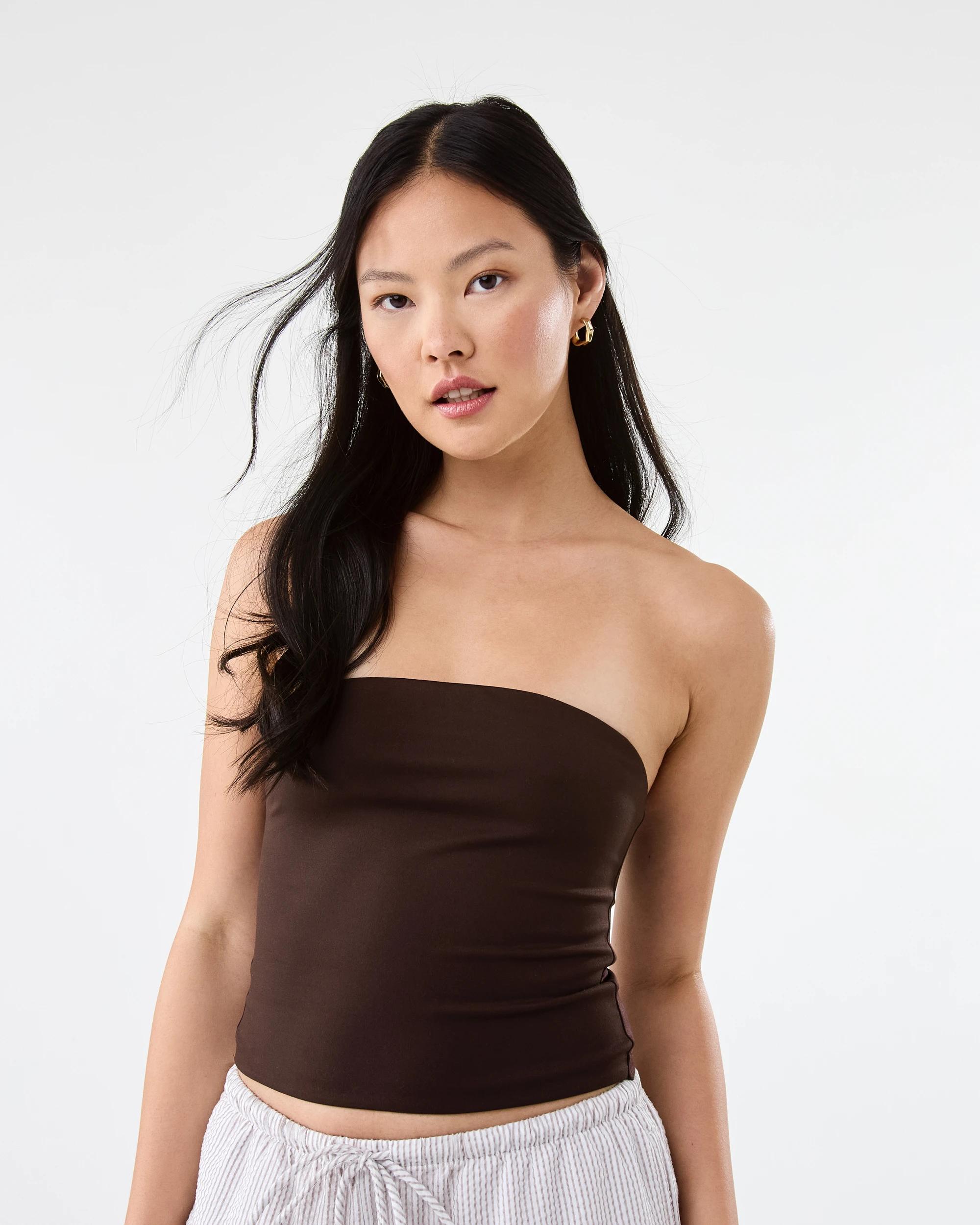 1 Contour Tube Top Choc Plum, 1 of 6