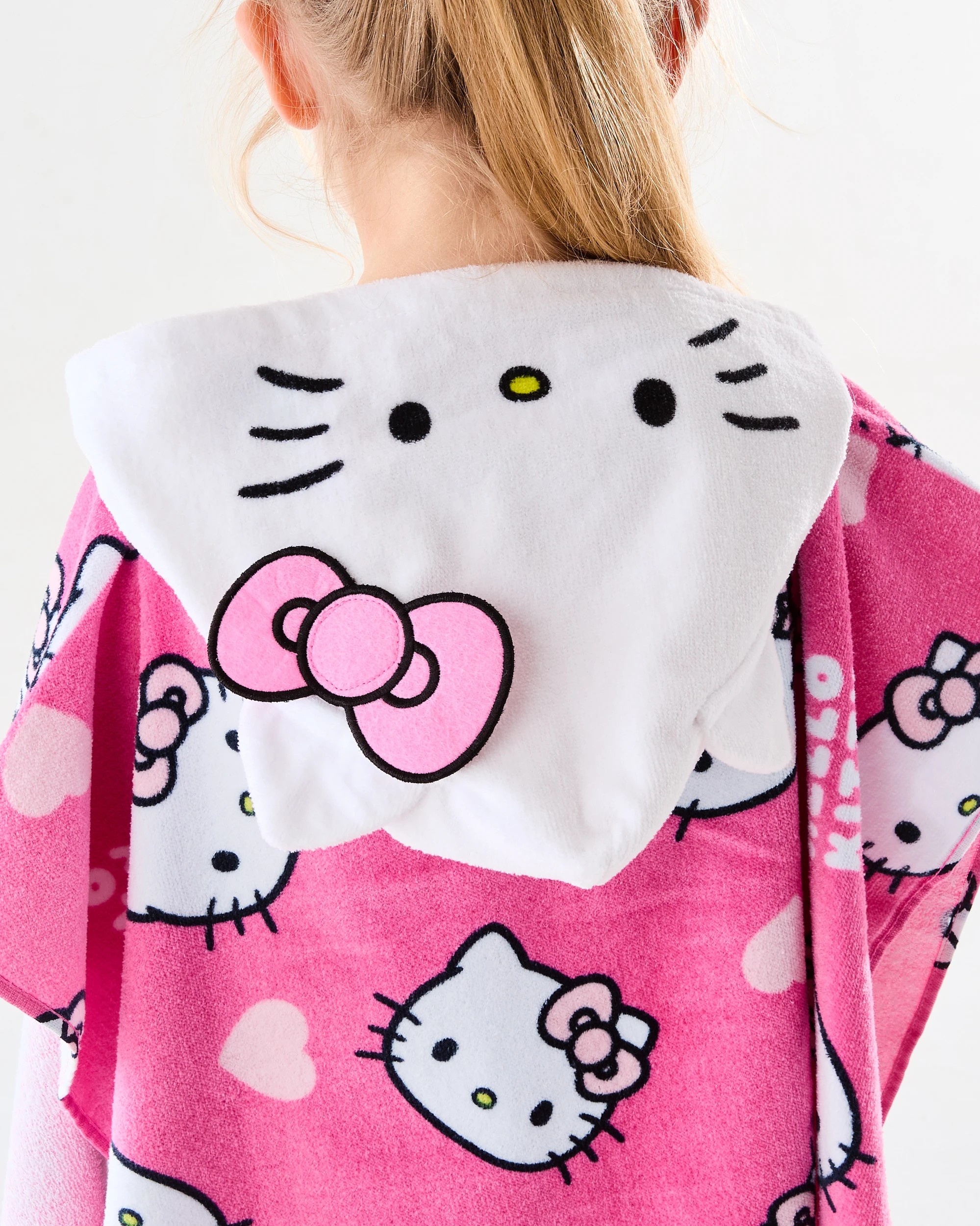 8 Hello Kitty Cotton Hooded Towel, 8 of 8