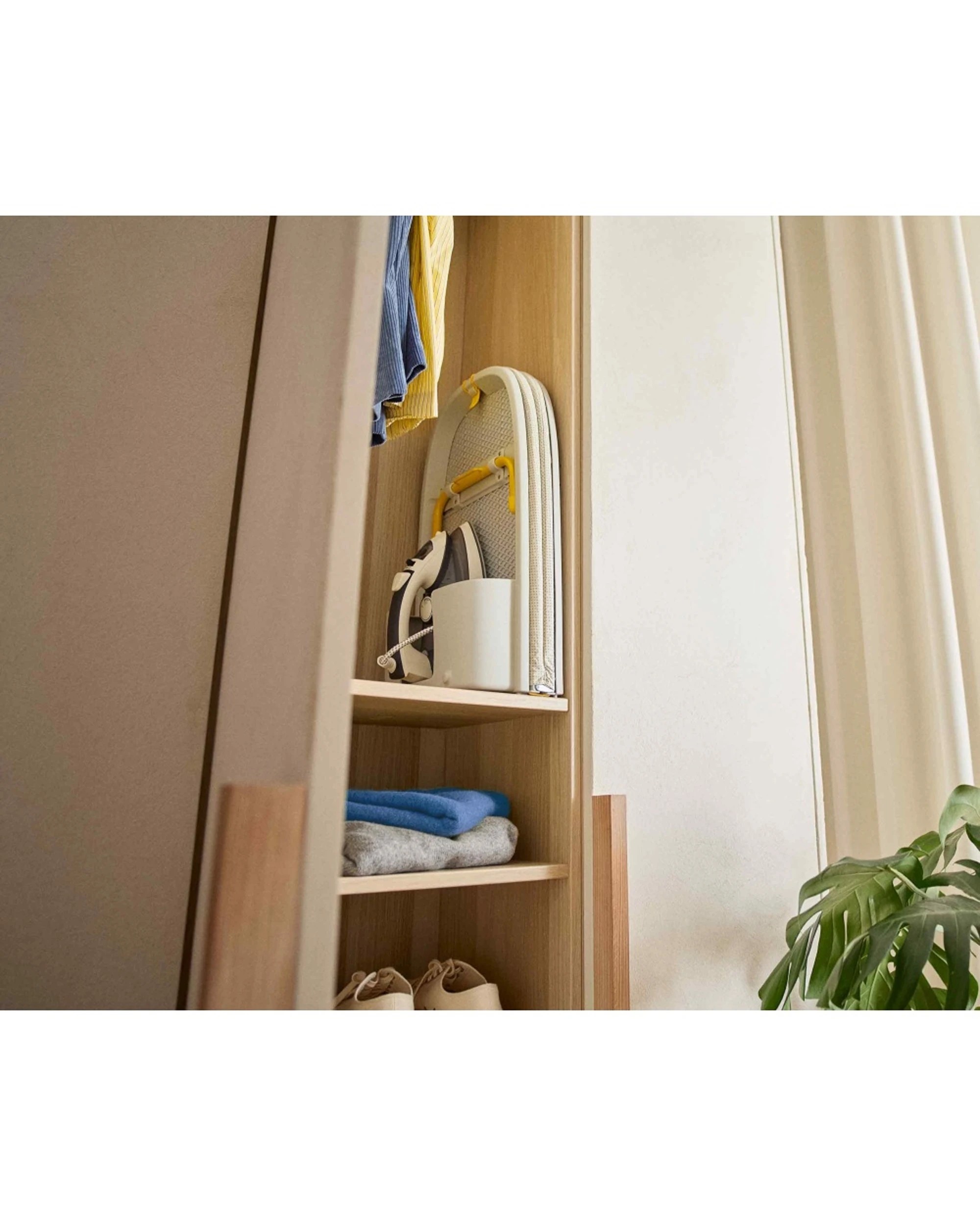 3 Joseph Joseph Pocket Max Clothing Laundry Ironing Board Folding Table-Top Ecru - Natural, 3 of 3