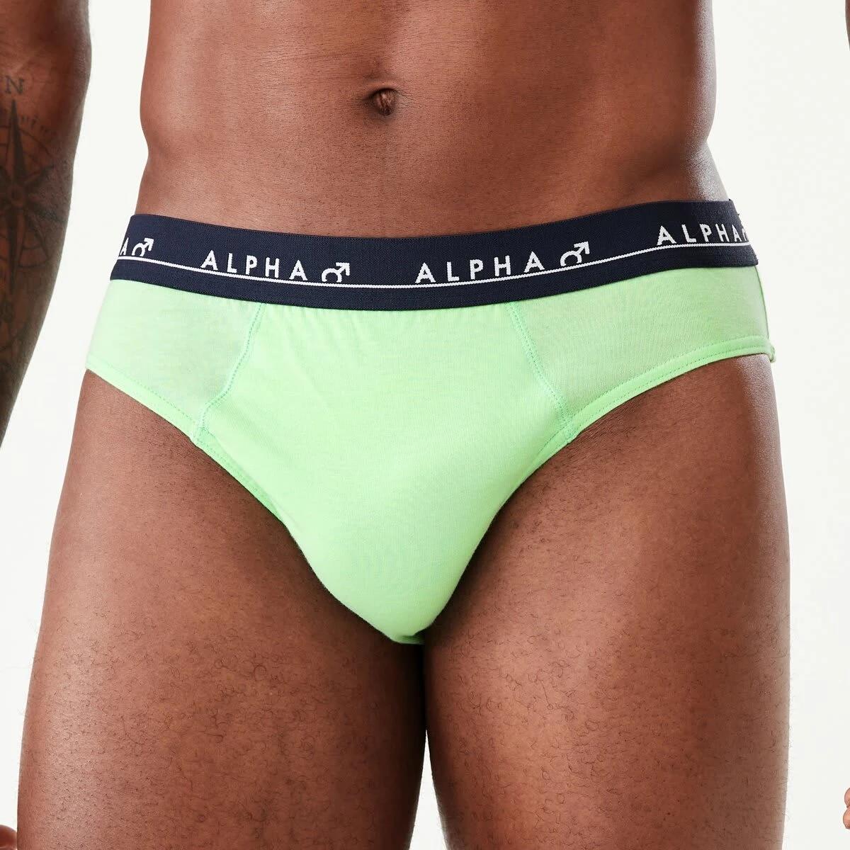 5 5 Pack Alpha Attached Elastic Hipster Briefs LIGHTSCAPE, 5 of 10
